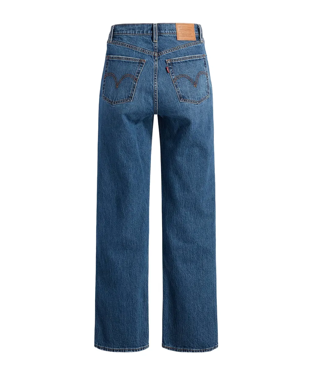High-Rise Denim Pants