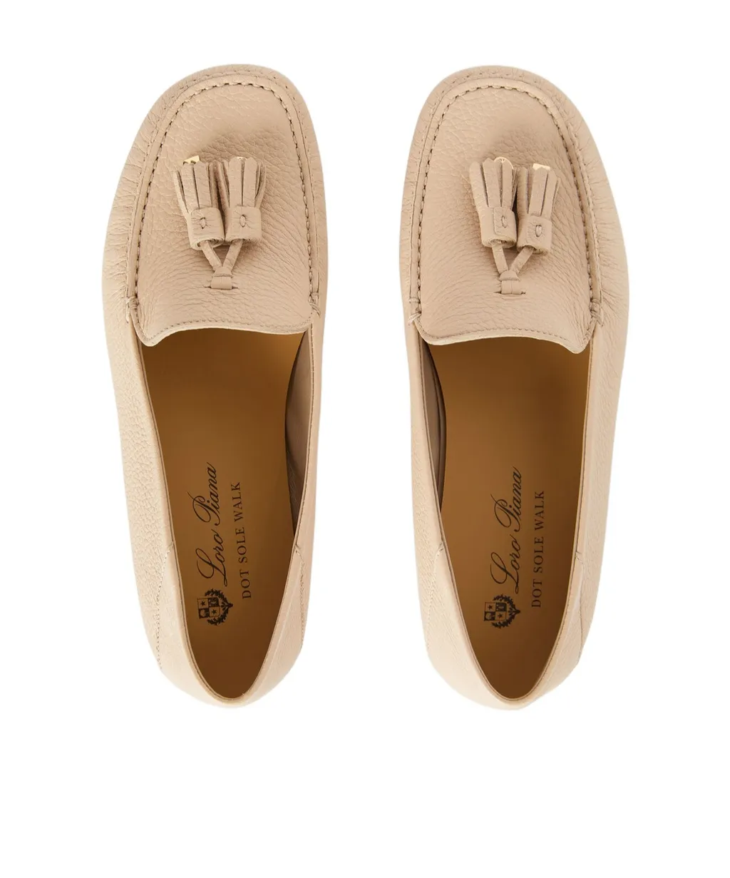 Loro Piana Tassel-Detailed Round Toe Loafers