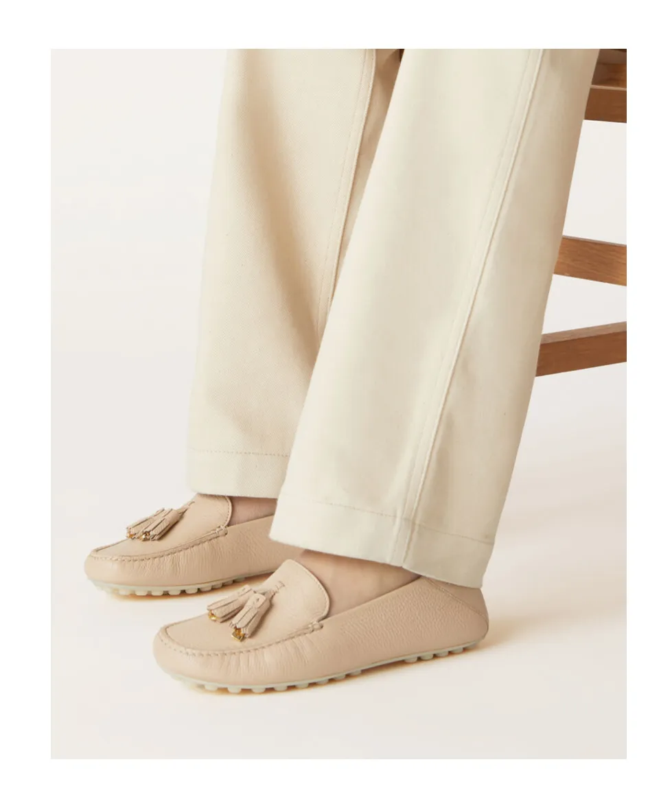Loro Piana Tassel-Detailed Round Toe Loafers