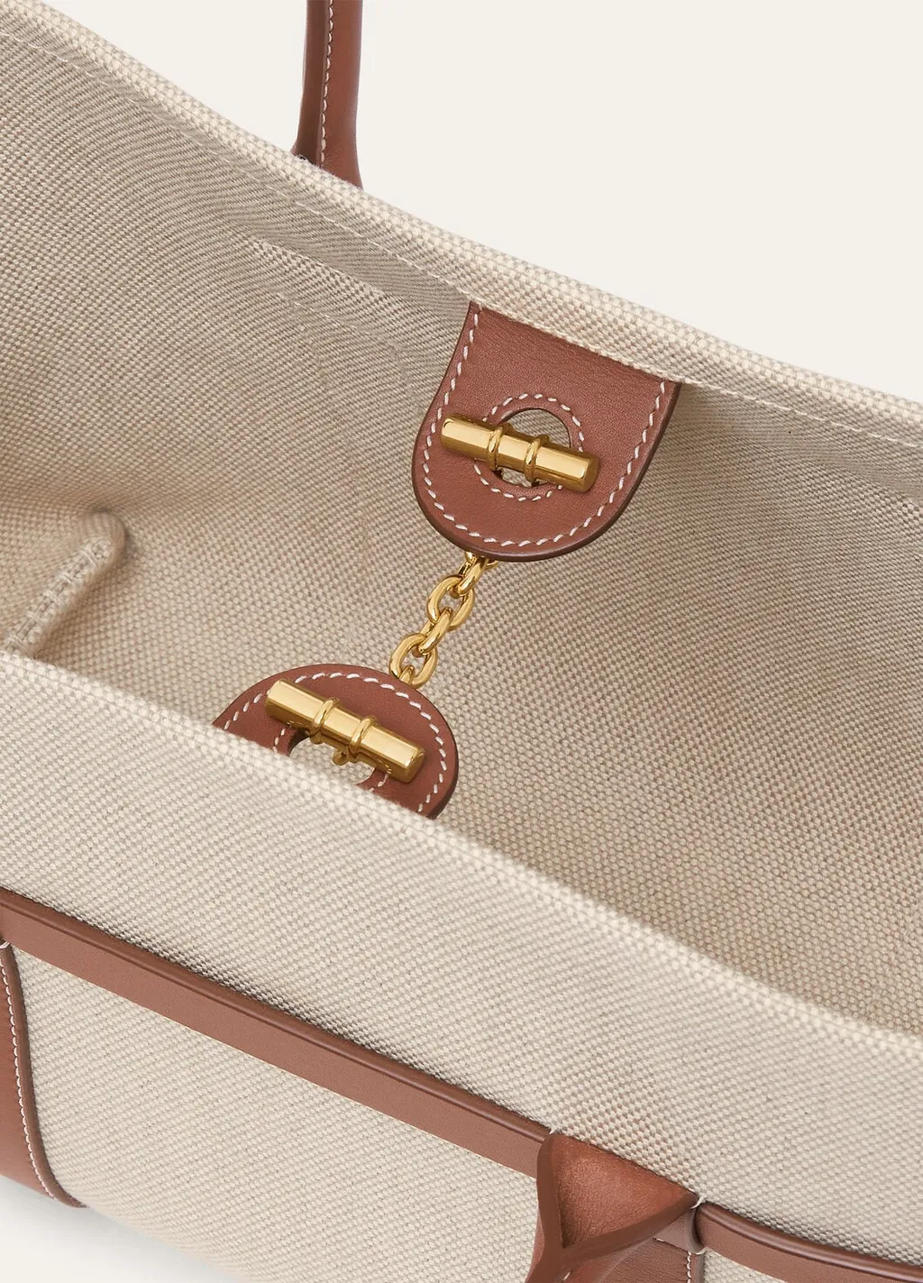 Loro Piana Logo Embossed Shopping Bag