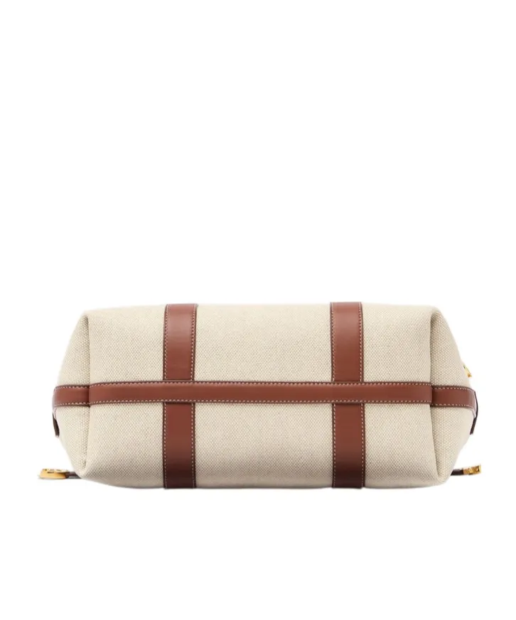 Loro Piana Logo Embossed Shopping Bag