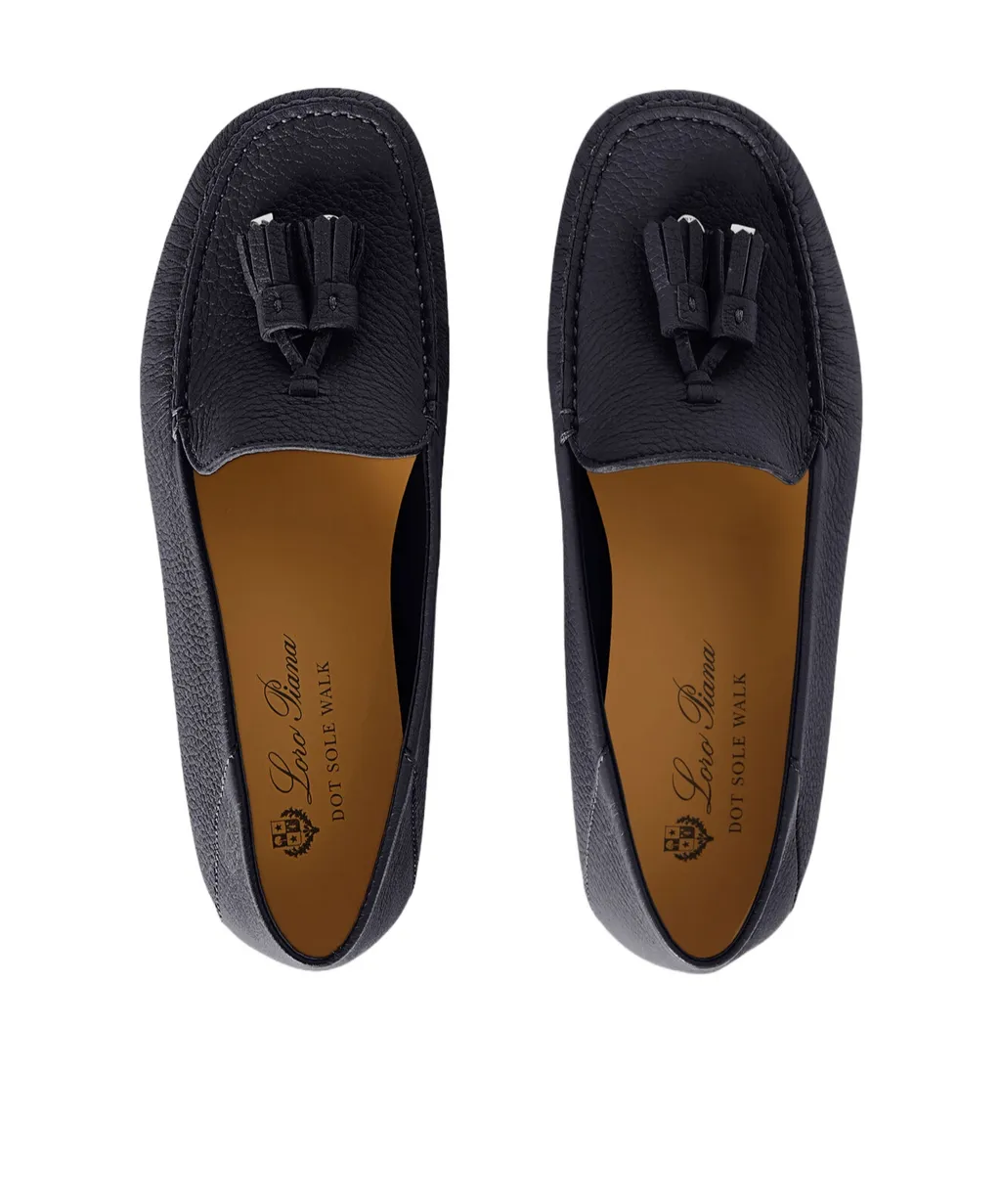 Loro Piana Tassel-Detailed Round Toe Loafers