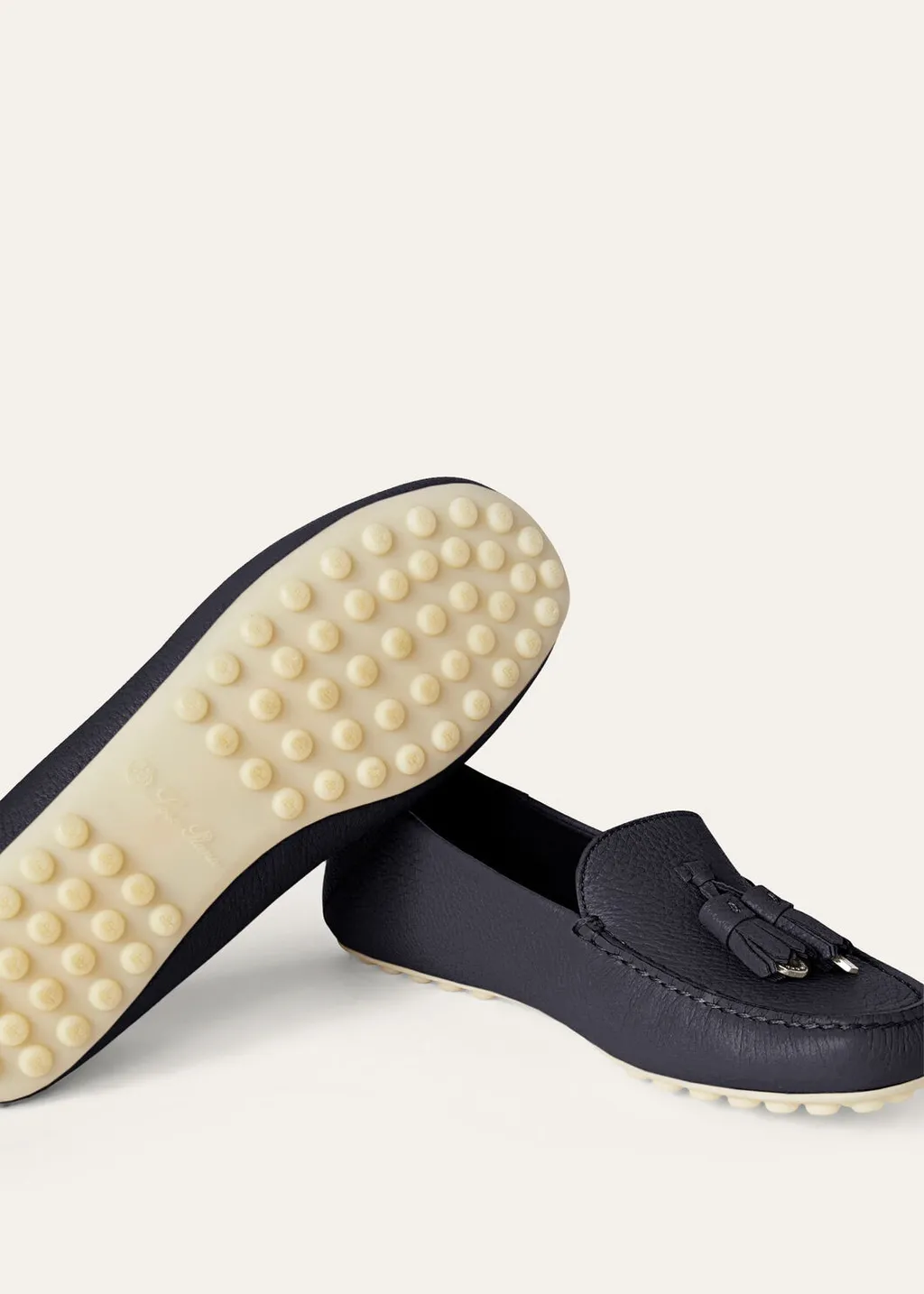 Loro Piana Tassel-Detailed Round Toe Loafers