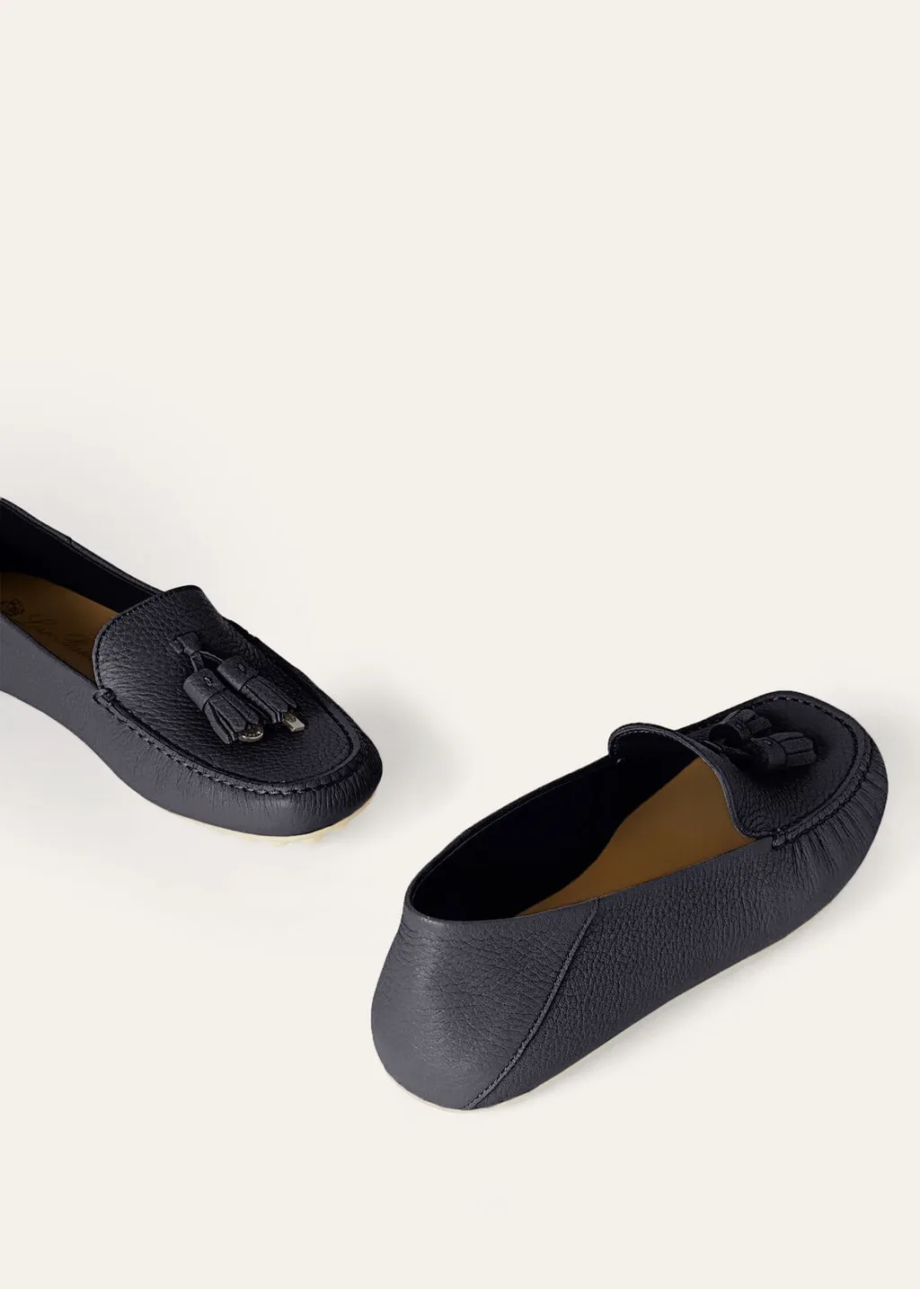 Loro Piana Tassel-Detailed Round Toe Loafers