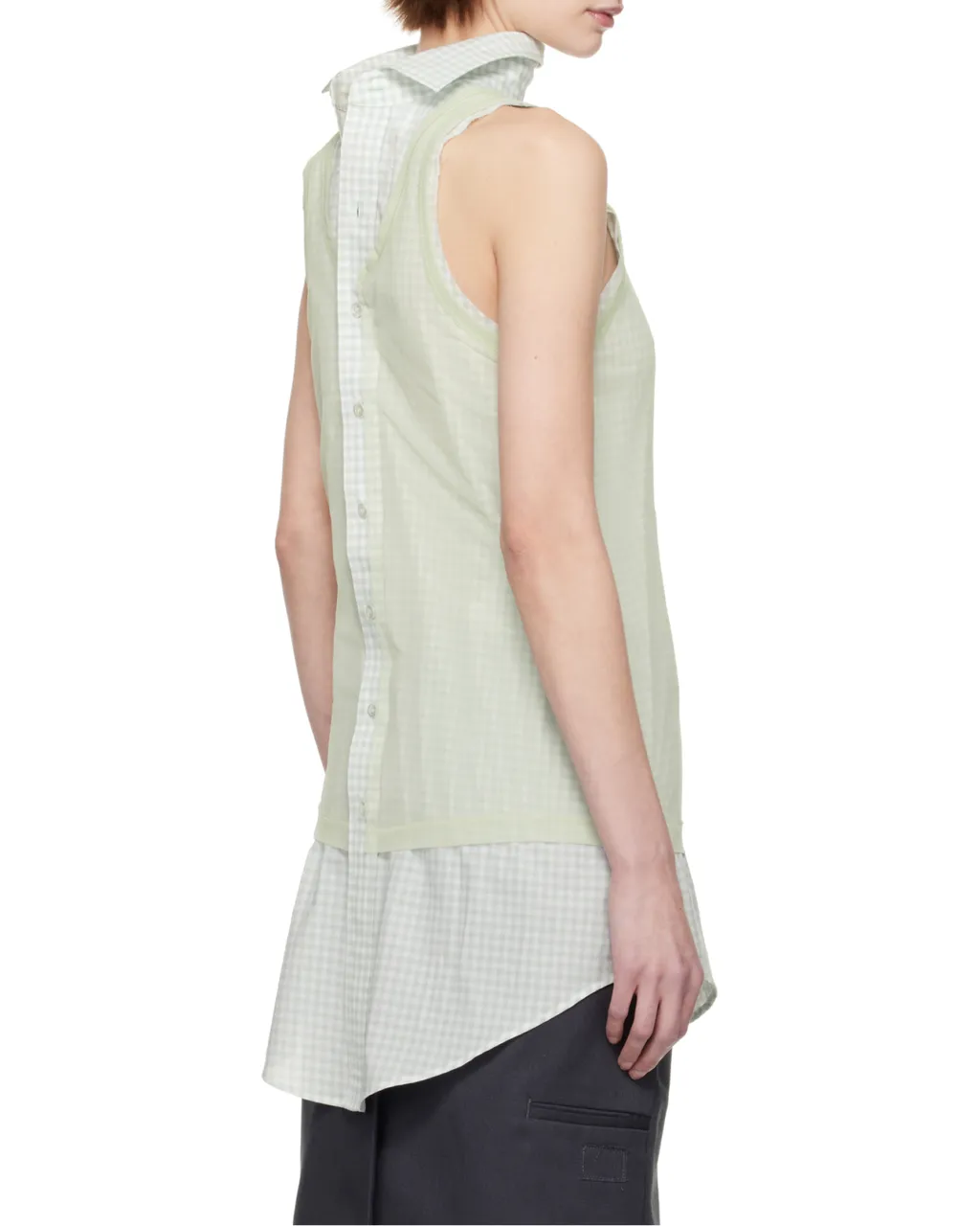 Back To Front Check Shirt
