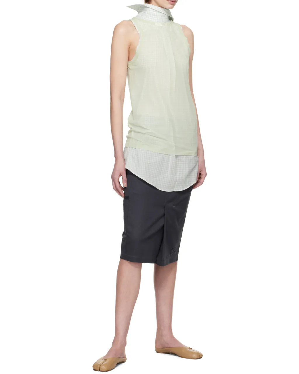 Back To Front Check Shirt
