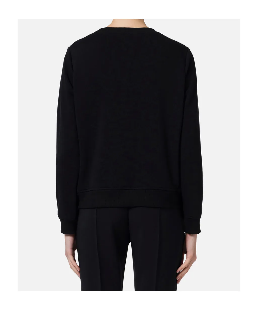 Elisabetta Franchi Logo-Print Crewneck Sweatshirt