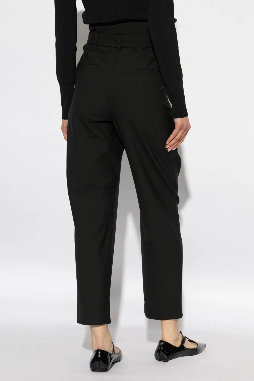 Belt-Loop Casual Pants