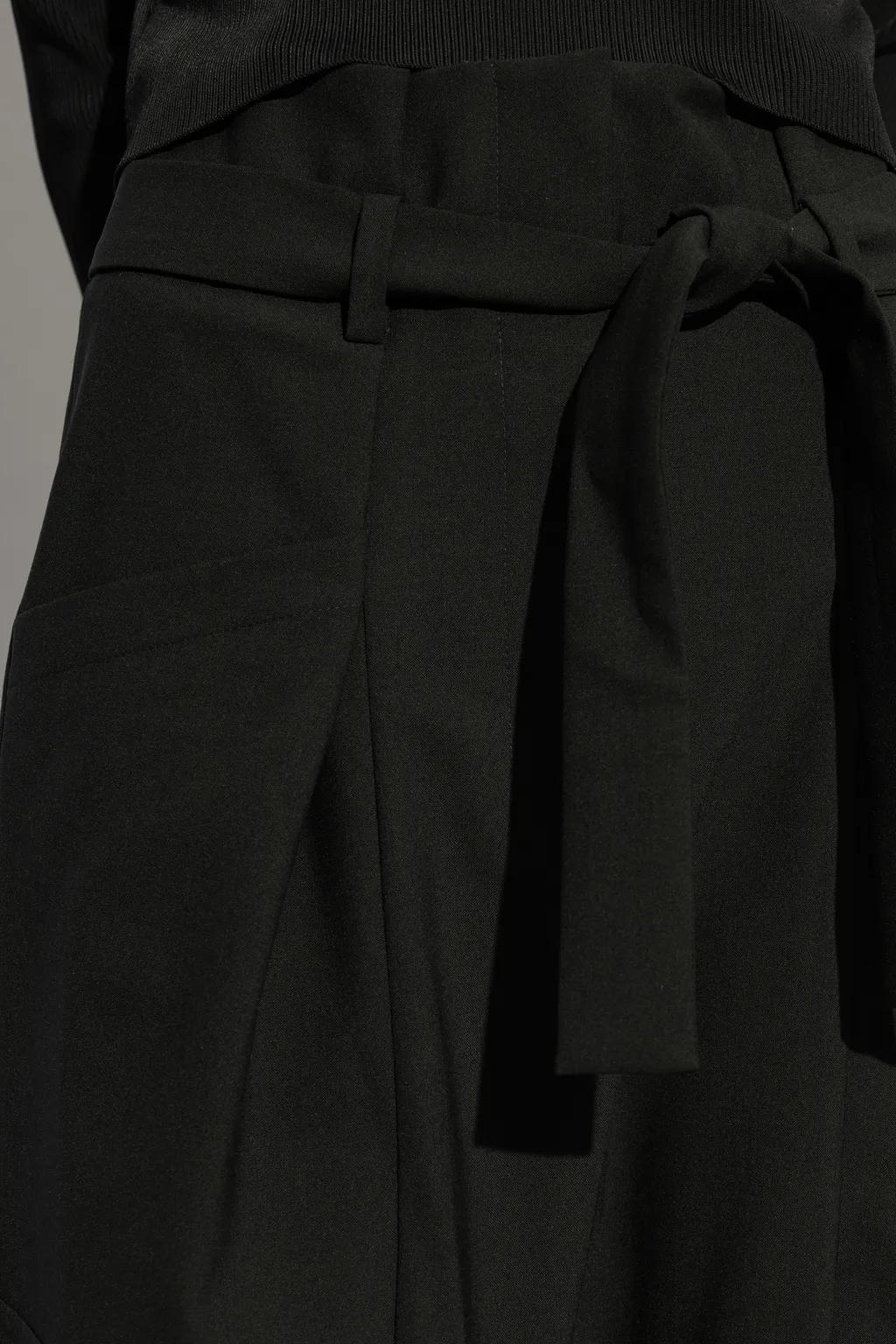 Belt-Loop Casual Pants
