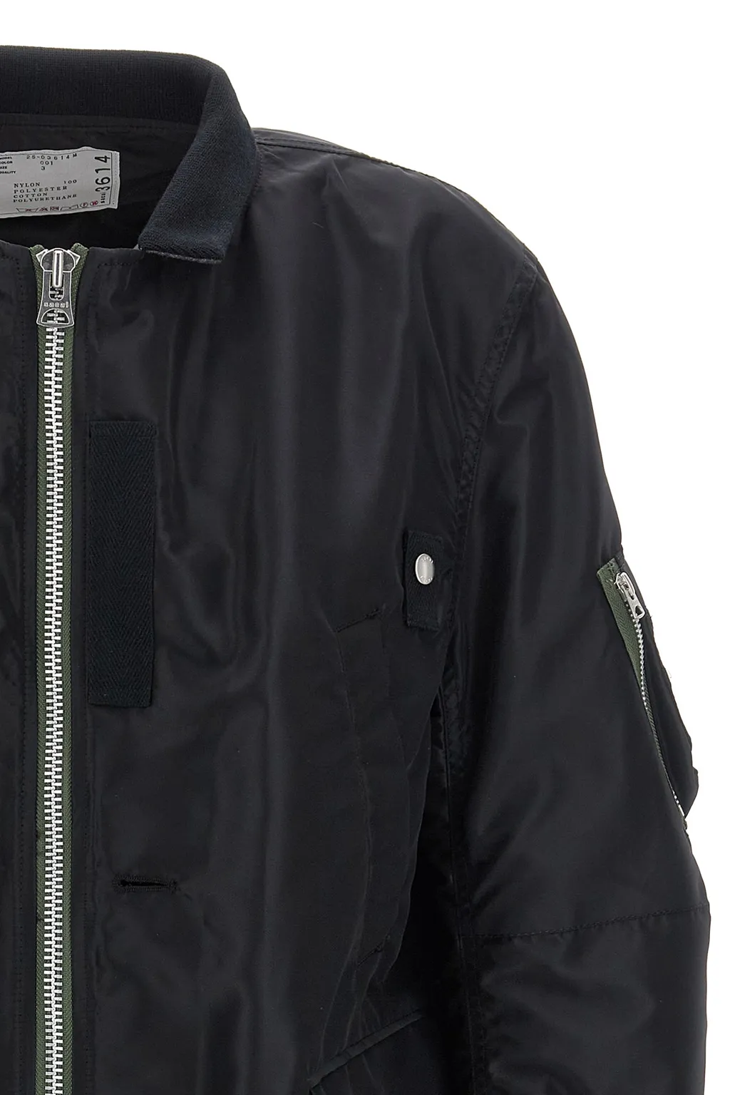Sacai Zipped Bomber Jacket