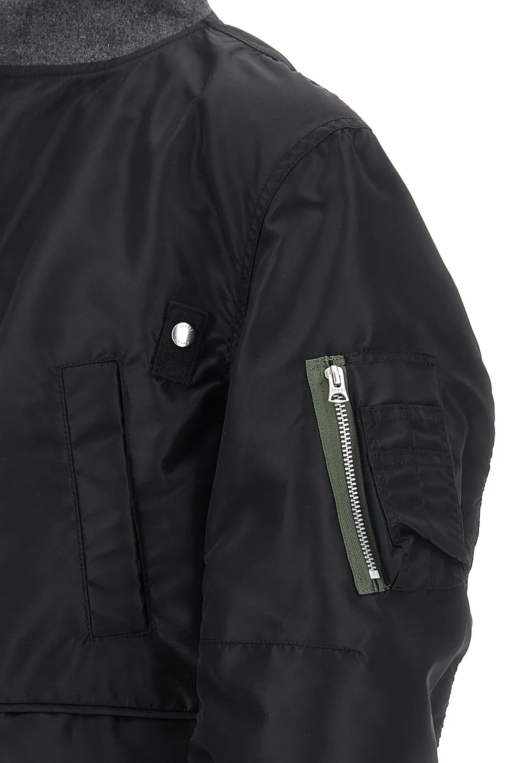 Sacai Zipped Bomber Jacket