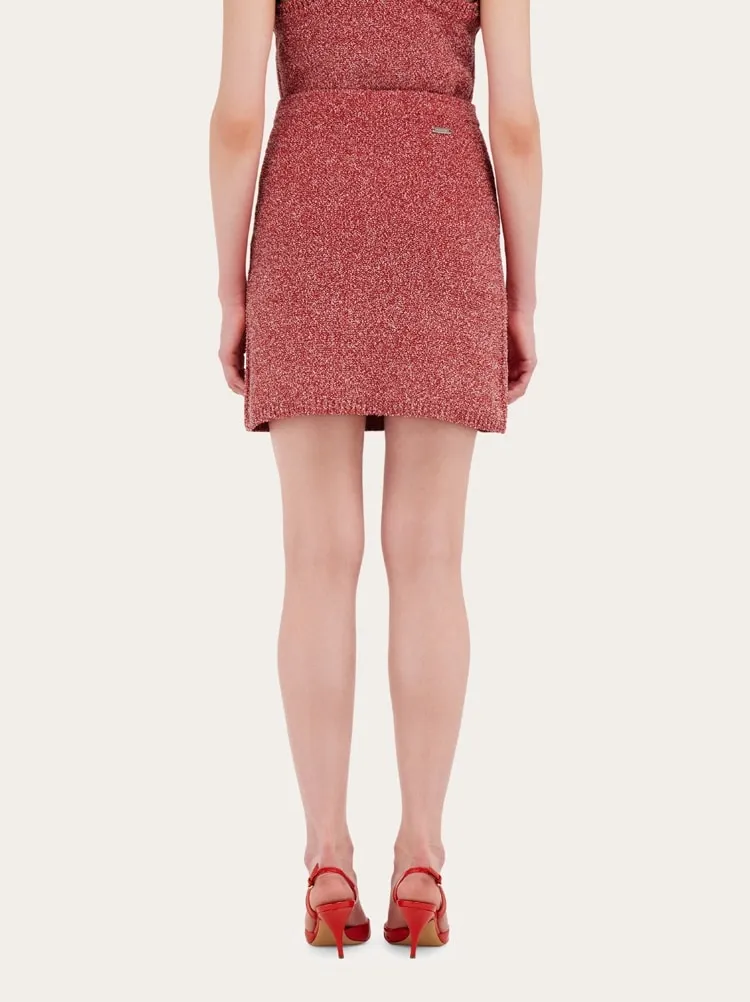 Bouclé Mini Skirt