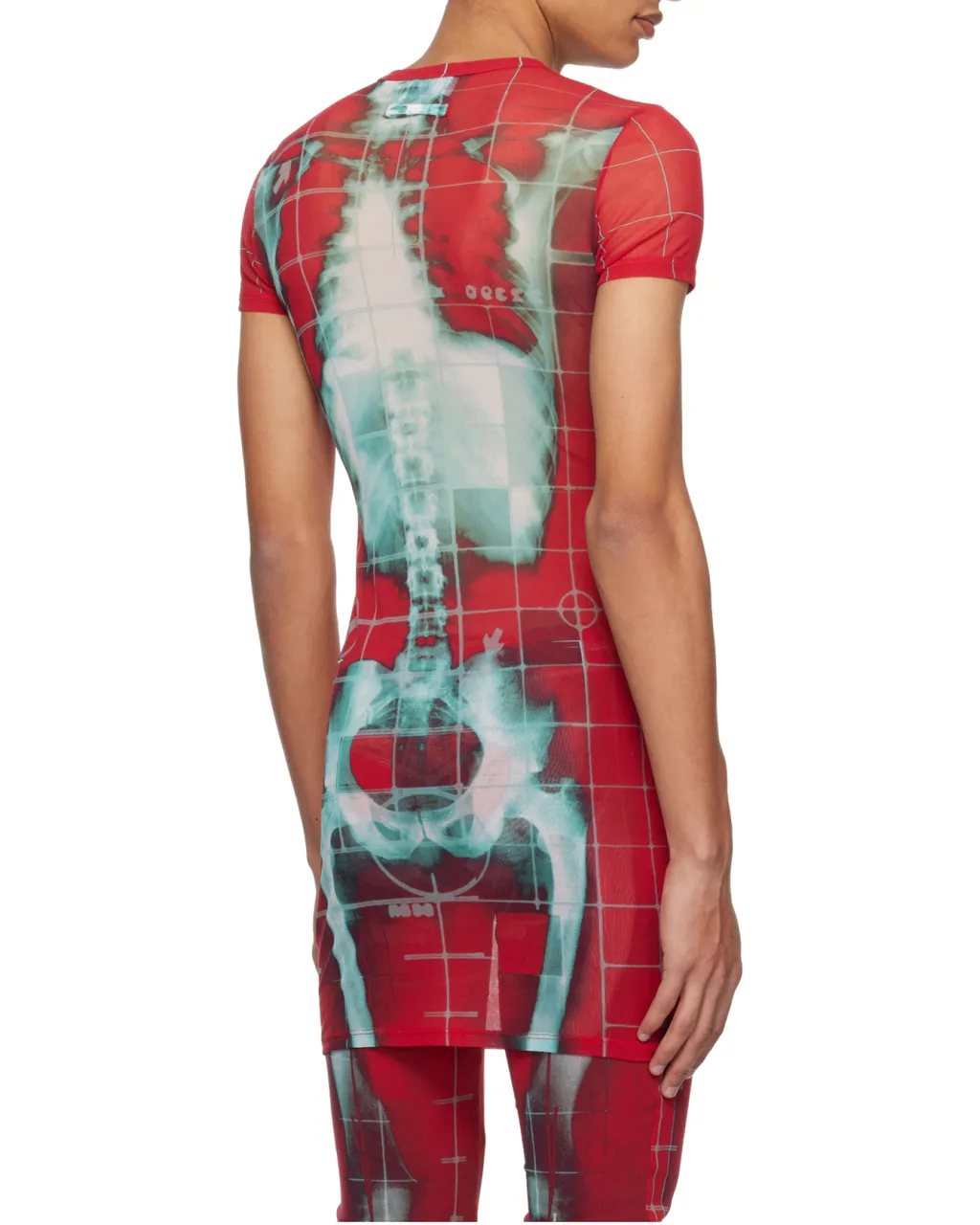 Exclusive Red & Blue Squeletor Mini Dress T-Shirt