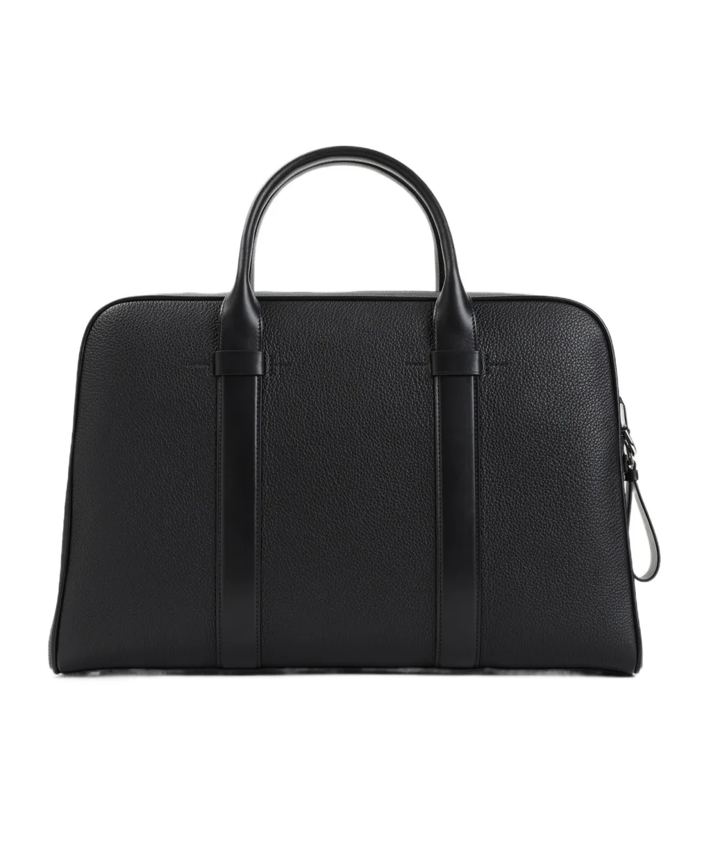 Tom Ford Pebbled Zip-Up Briefcase