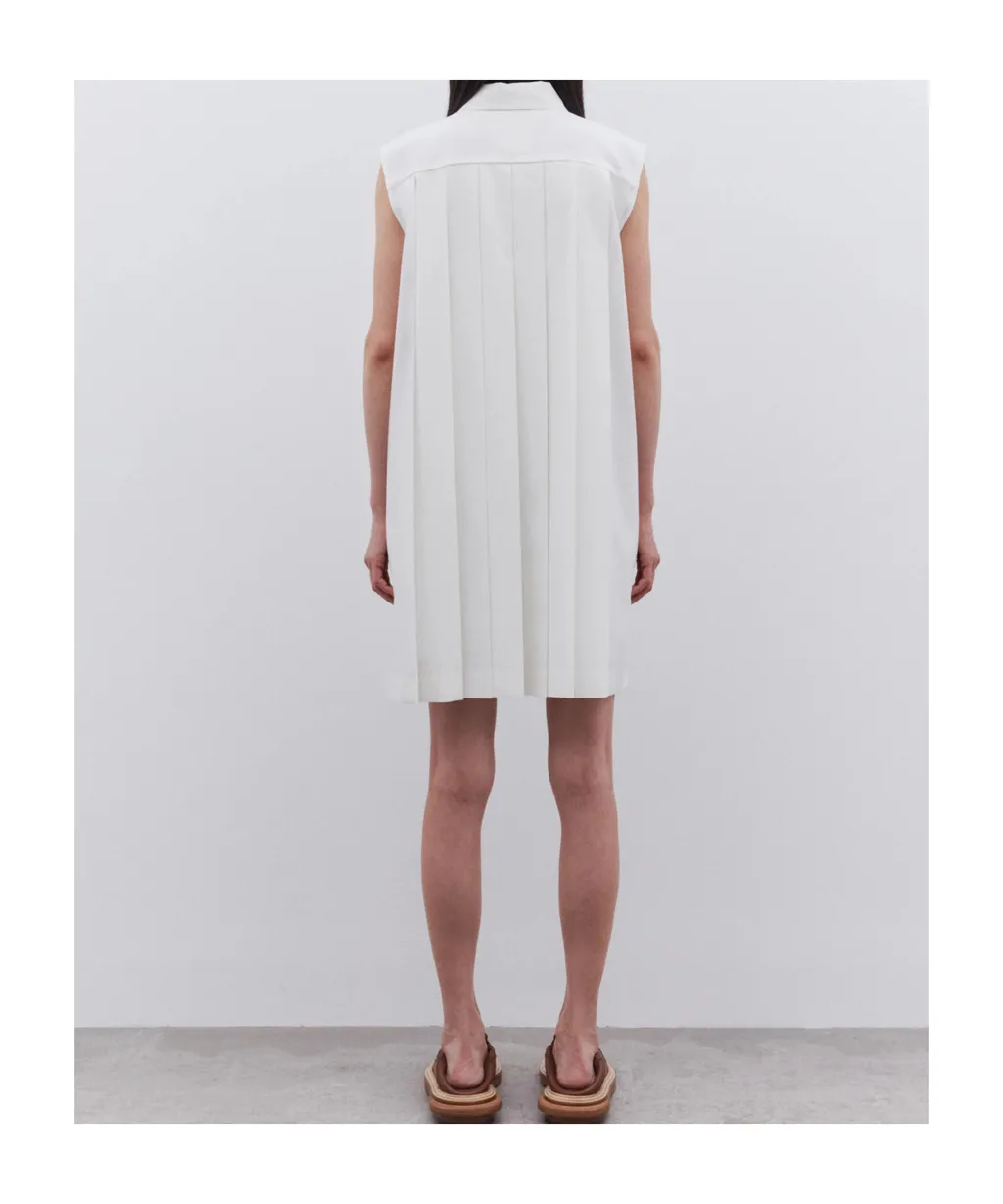 Sleeveless Pocket Mini Dress