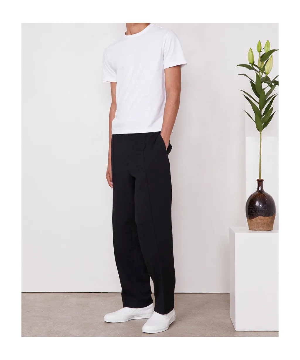 Elastic Waist Casual Pants