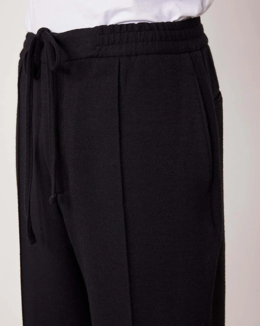 Elastic Waist Casual Pants