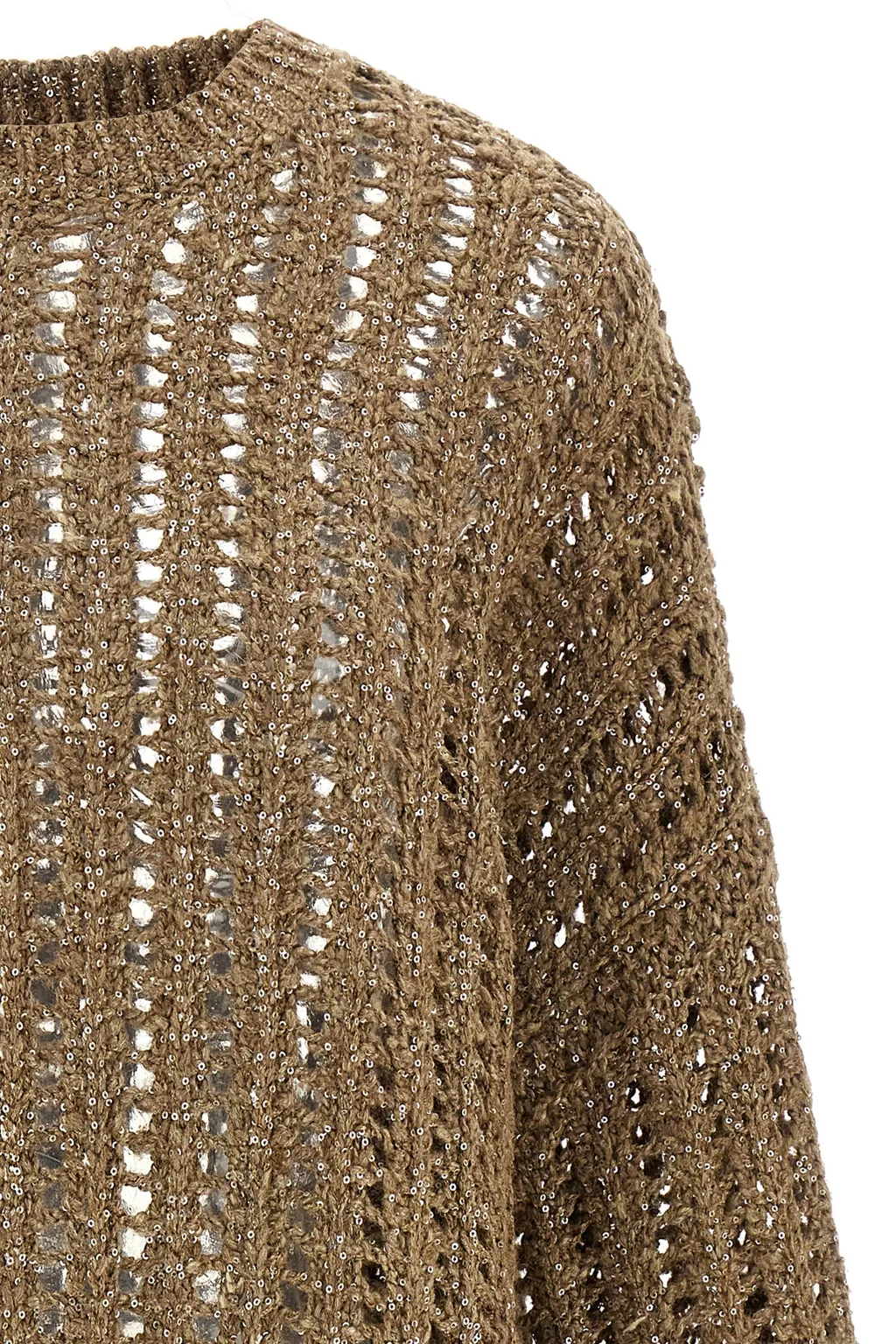 Brunello Cucinelli Crewneck Drop Shoulder Jumper