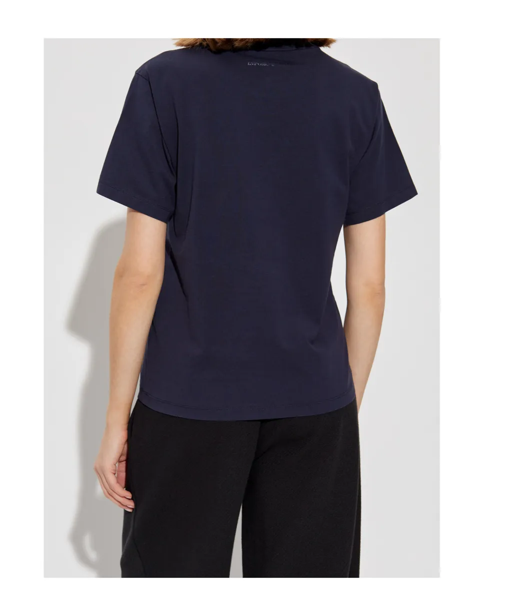 Emporio Armani Logo Detailed Jersey T-Shirt