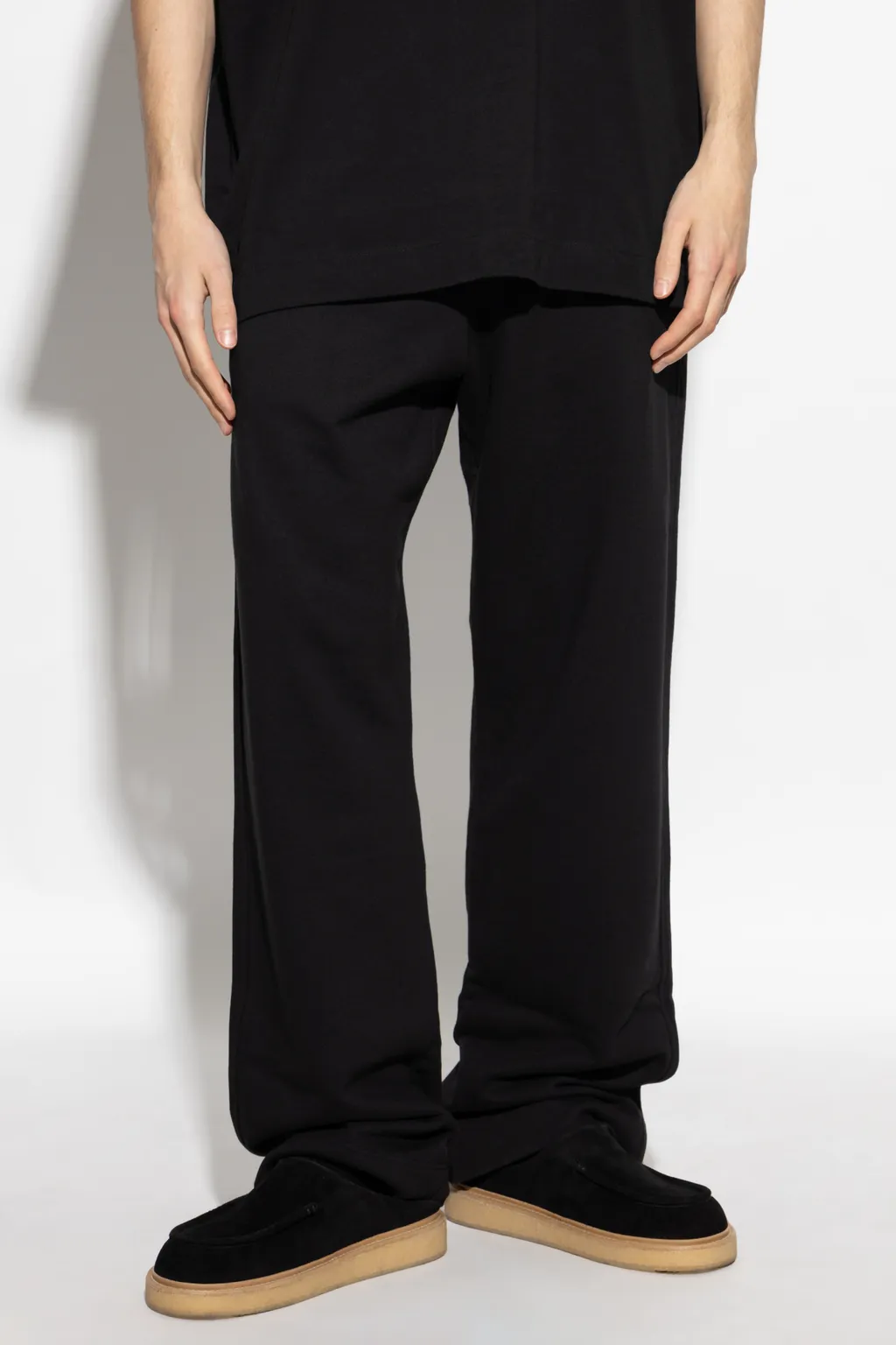 Elastic Waist Casual Pants