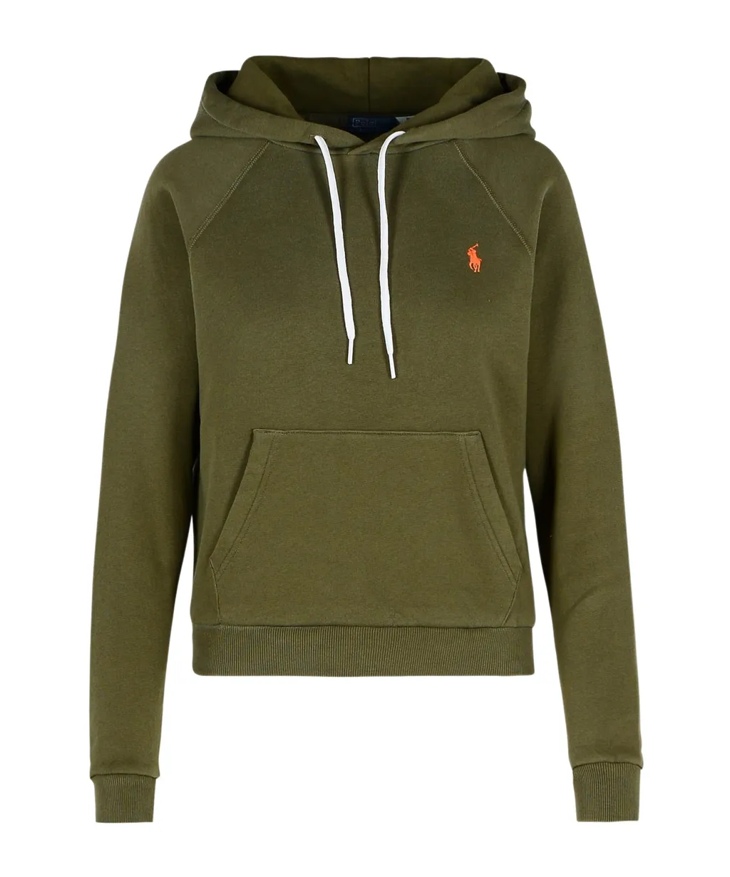 Polo Ralph Lauren Logo Embroidered Drawstring Hoodie