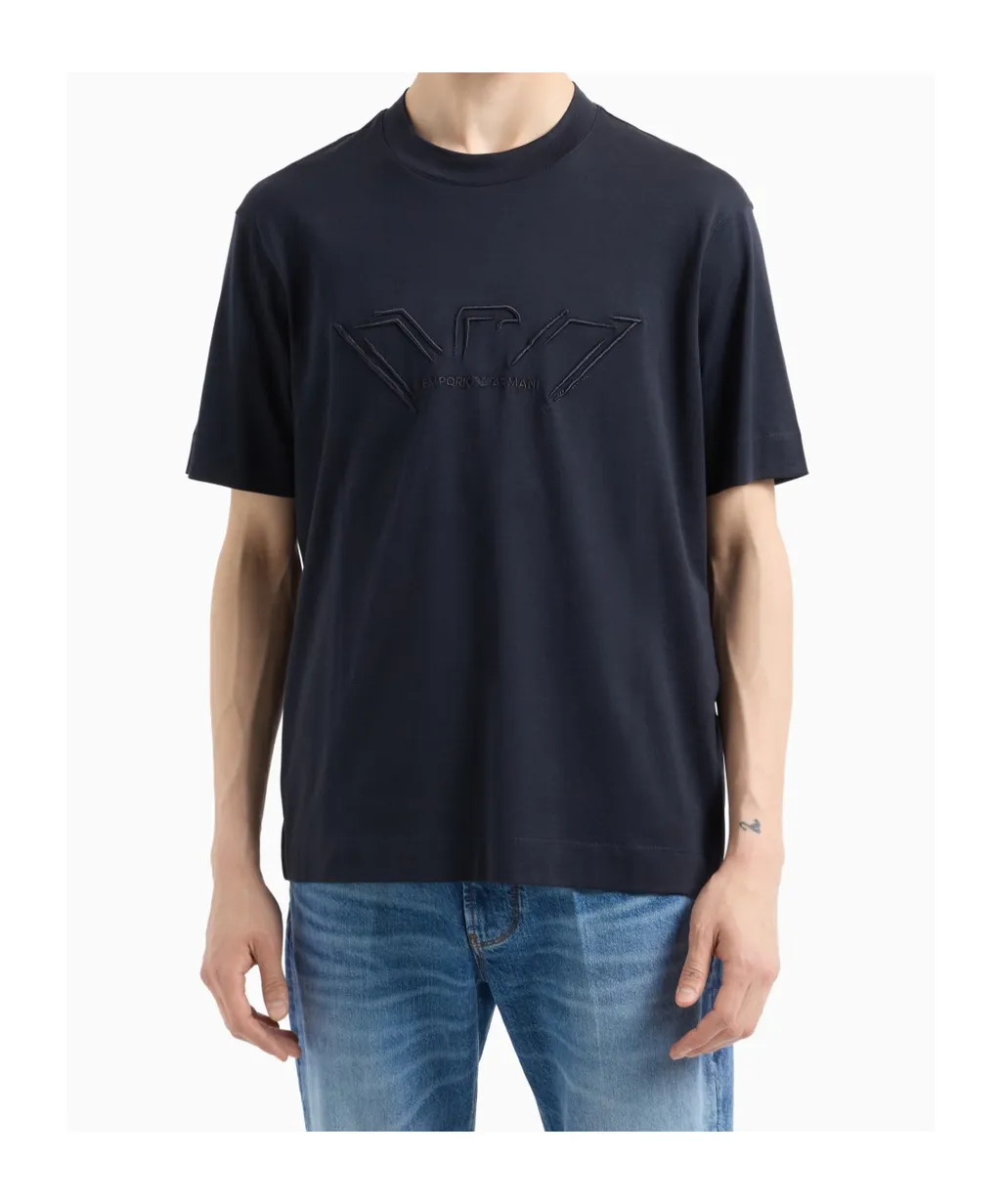Logo-Raised Jersey T-Shirt