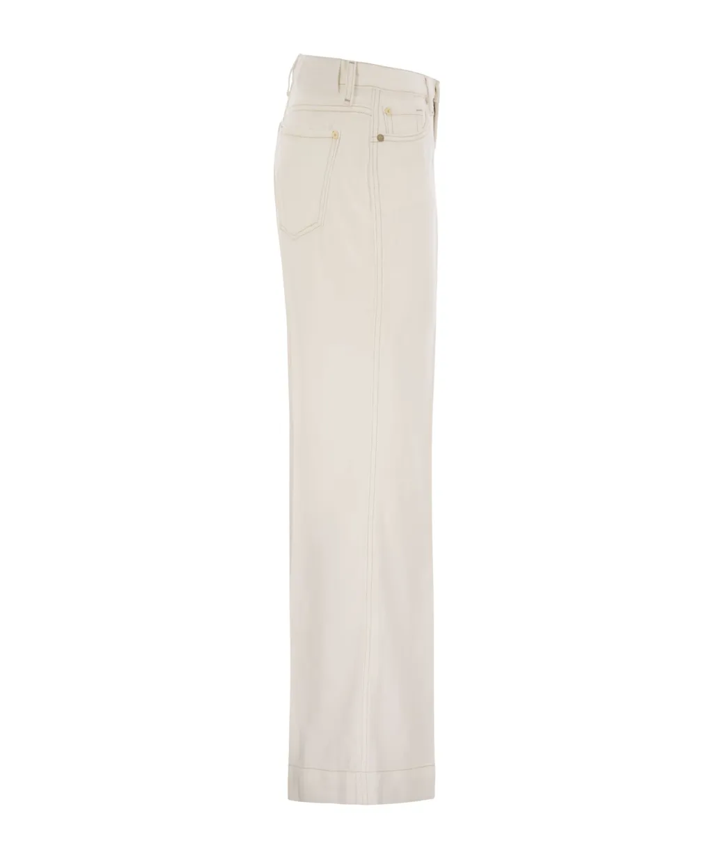 7 For All Mankind Flared Hem Jeans