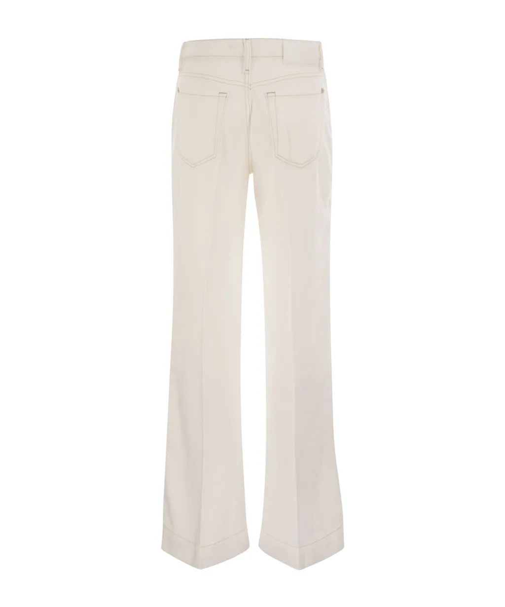 7 For All Mankind Flared Hem Jeans