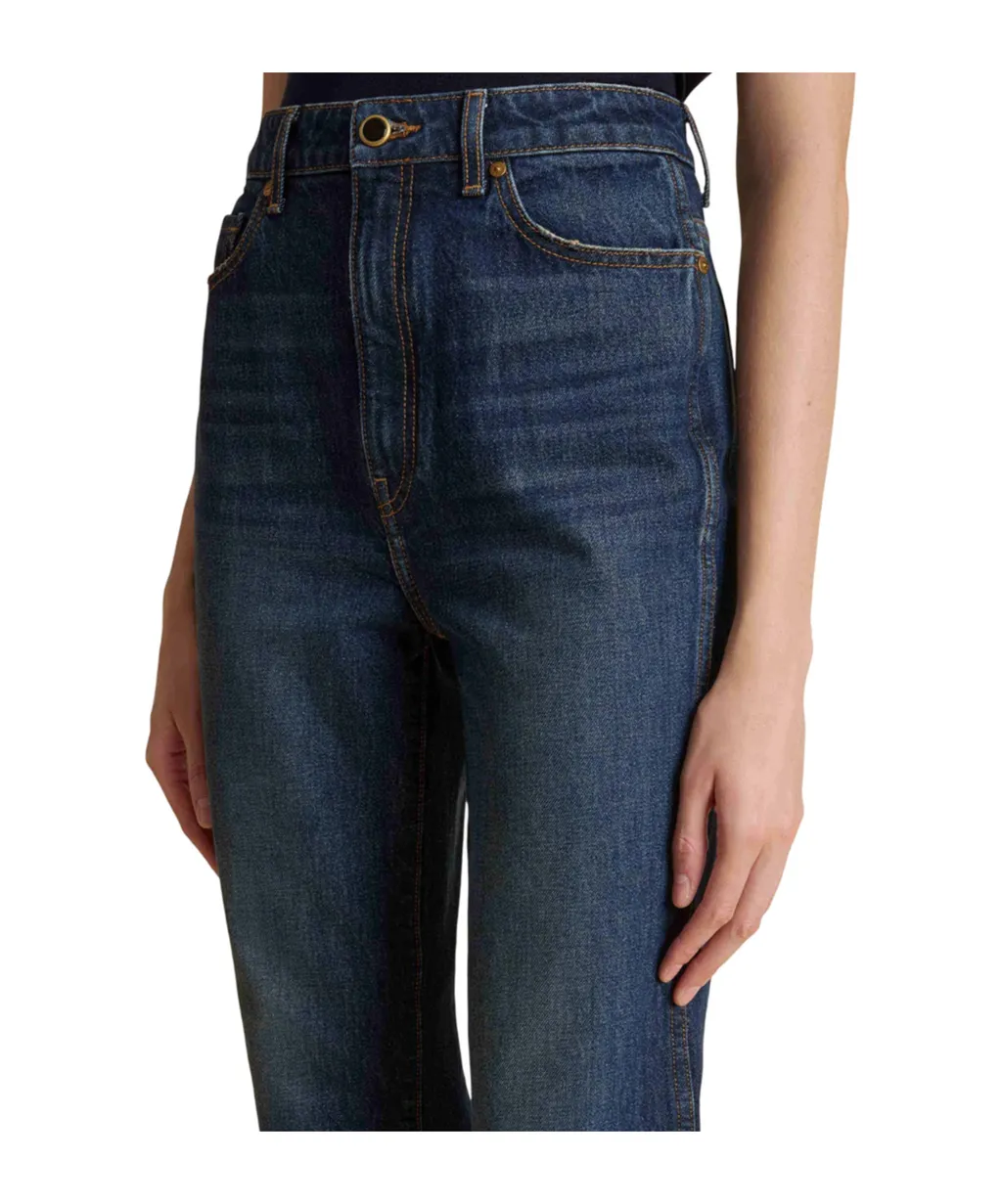 Khaite Danielle High Waist Jeans