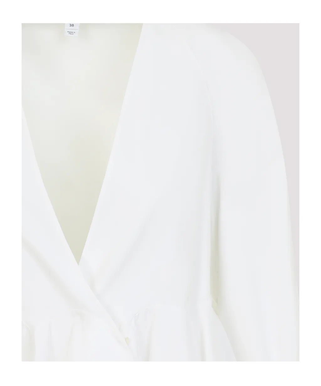 Flared Poplin Shirt