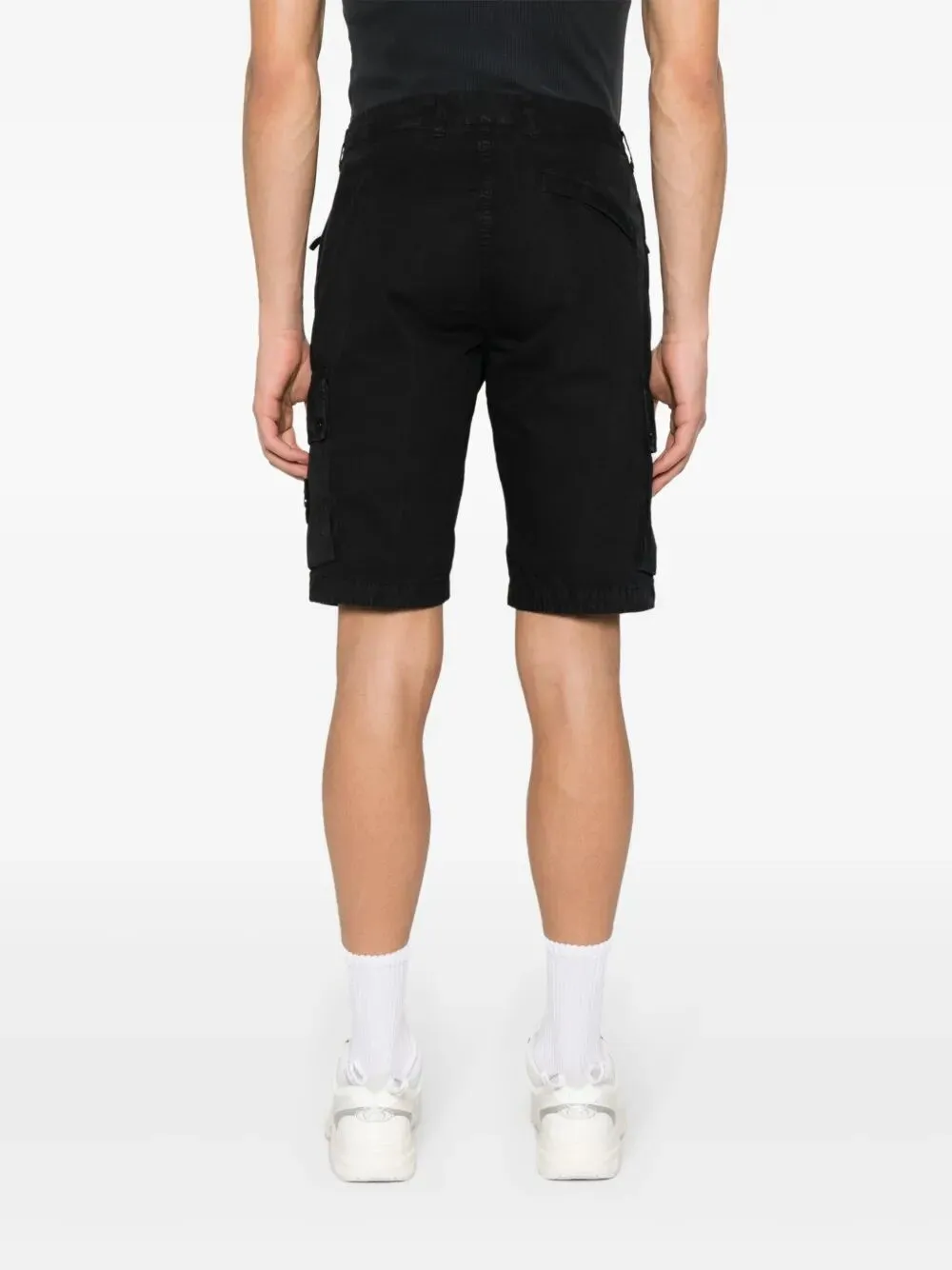 Stone Island Compass Patch Bermuda Shorts
