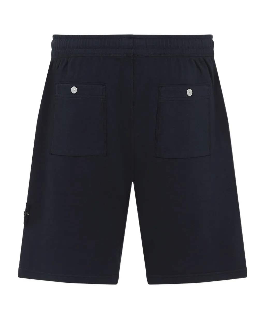 Stone Island Logo-Patch Drawstring Shorts