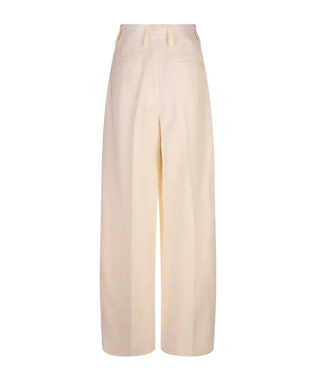 Jil Sander Pleated Wide-Leg Trousers