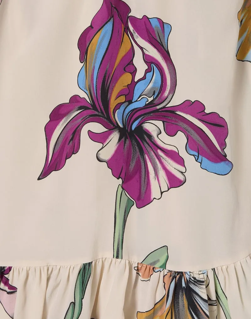 Jude Floral-Print Midi Dress