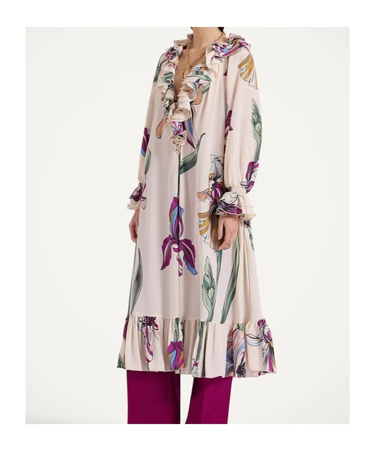 Jude Floral-Print Midi Dress