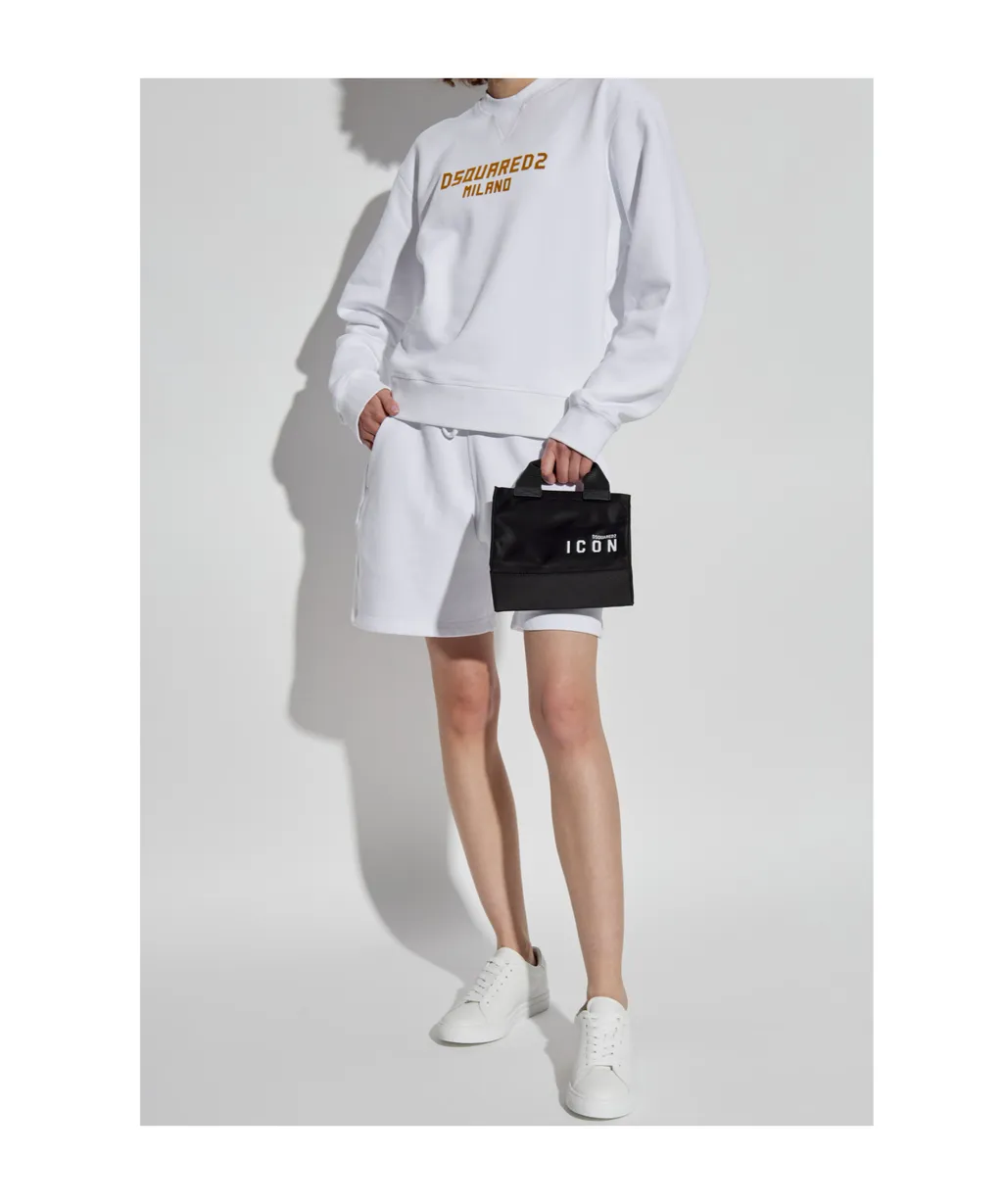 Dsquared2 Logo Detailed Drawstring Shorts