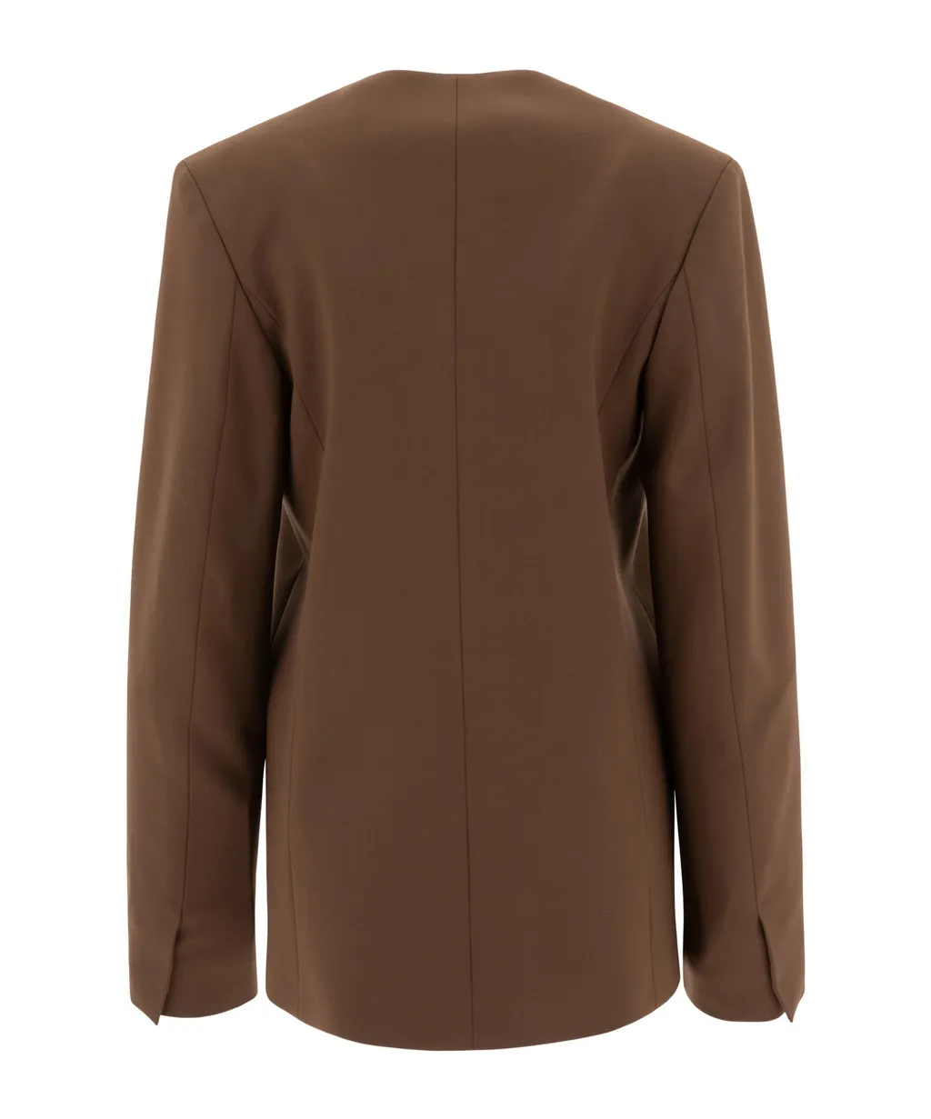 Long-Sleeved Suit Coat