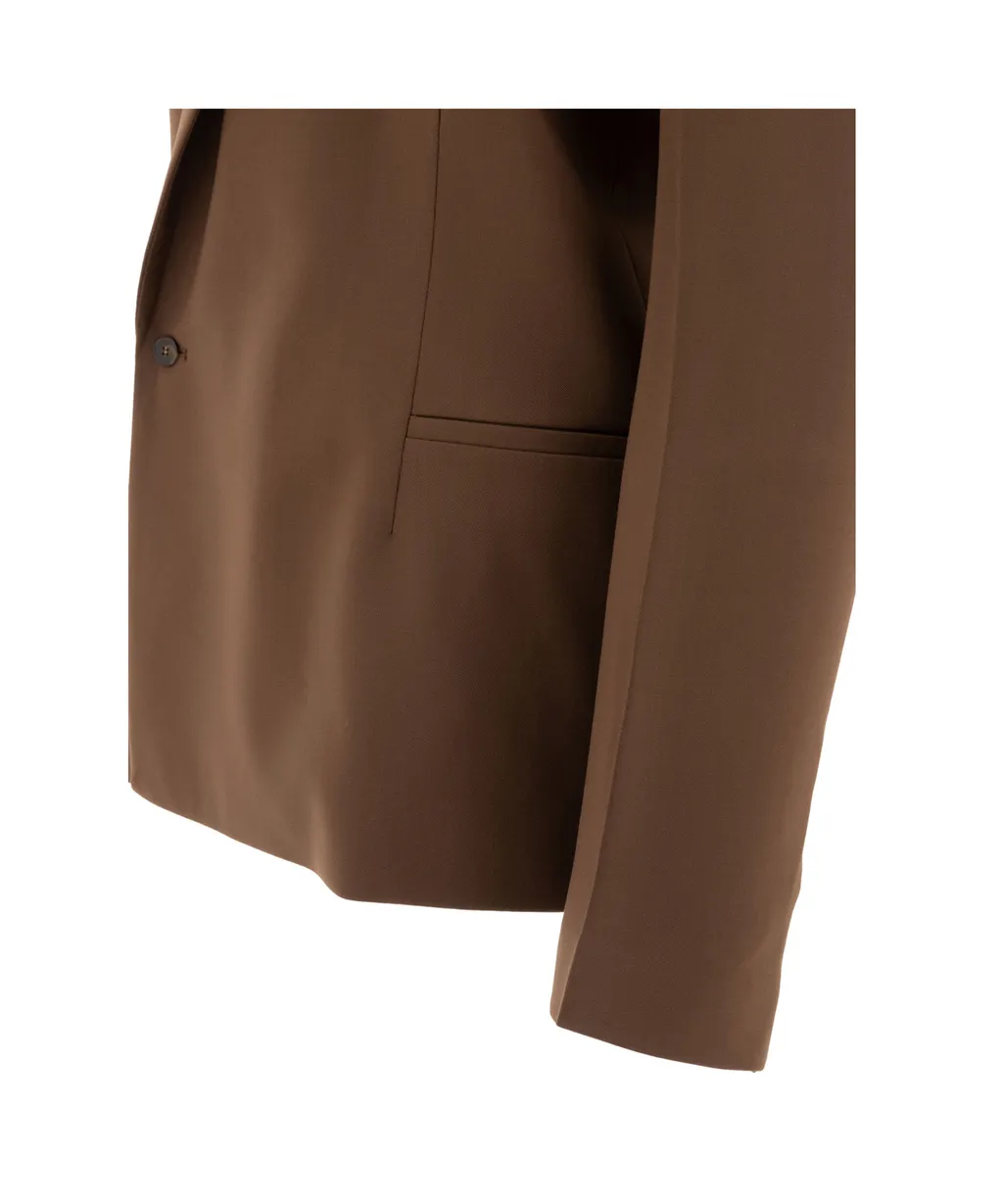 Long-Sleeved Suit Coat