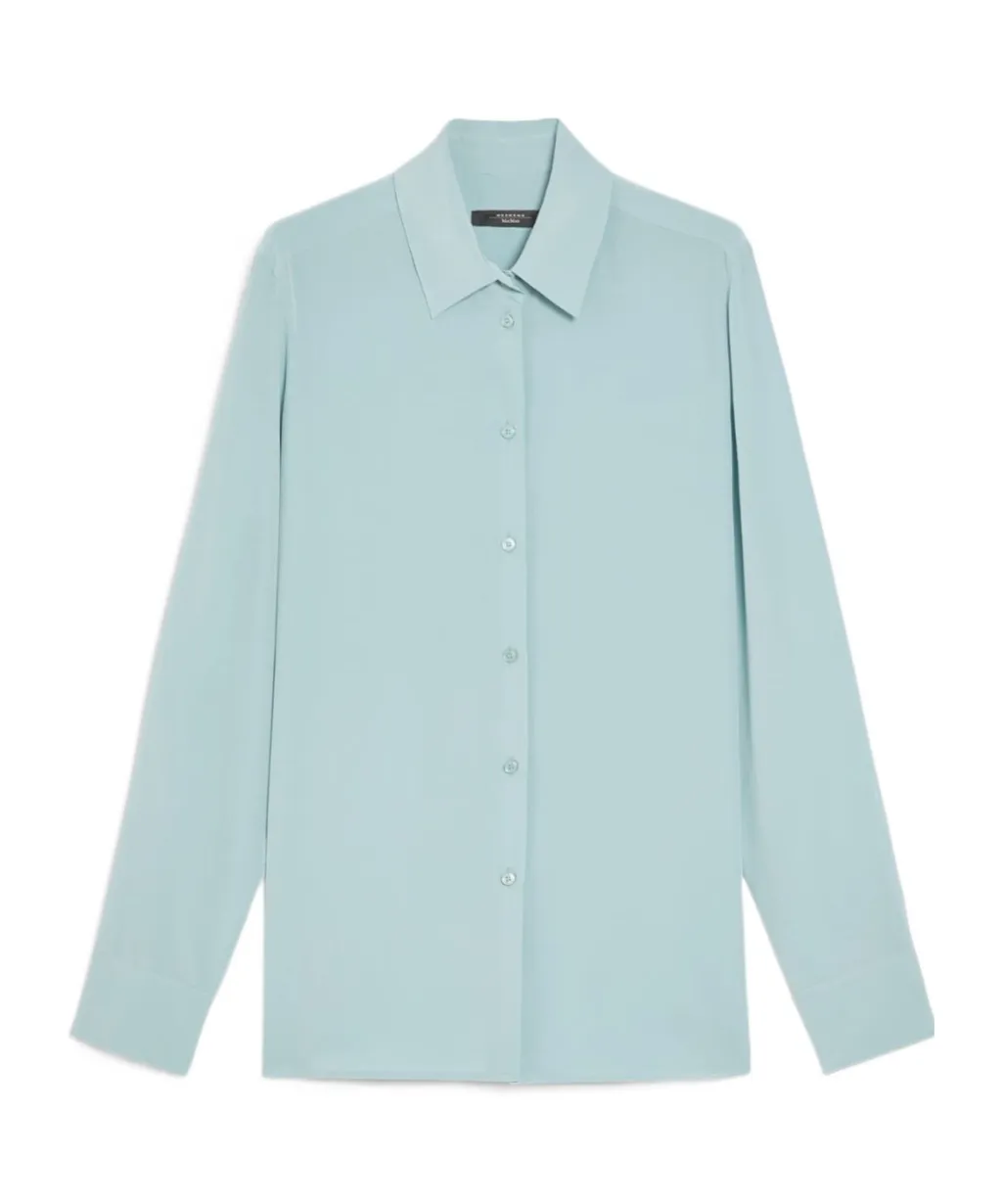 Relaxed-Fit Silk Shirt