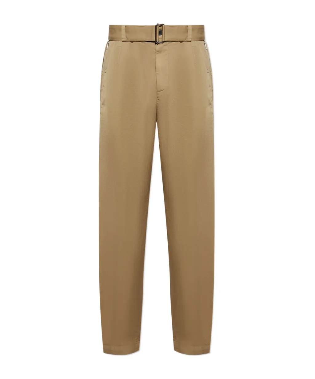 Belt-Loop Casual Pants
