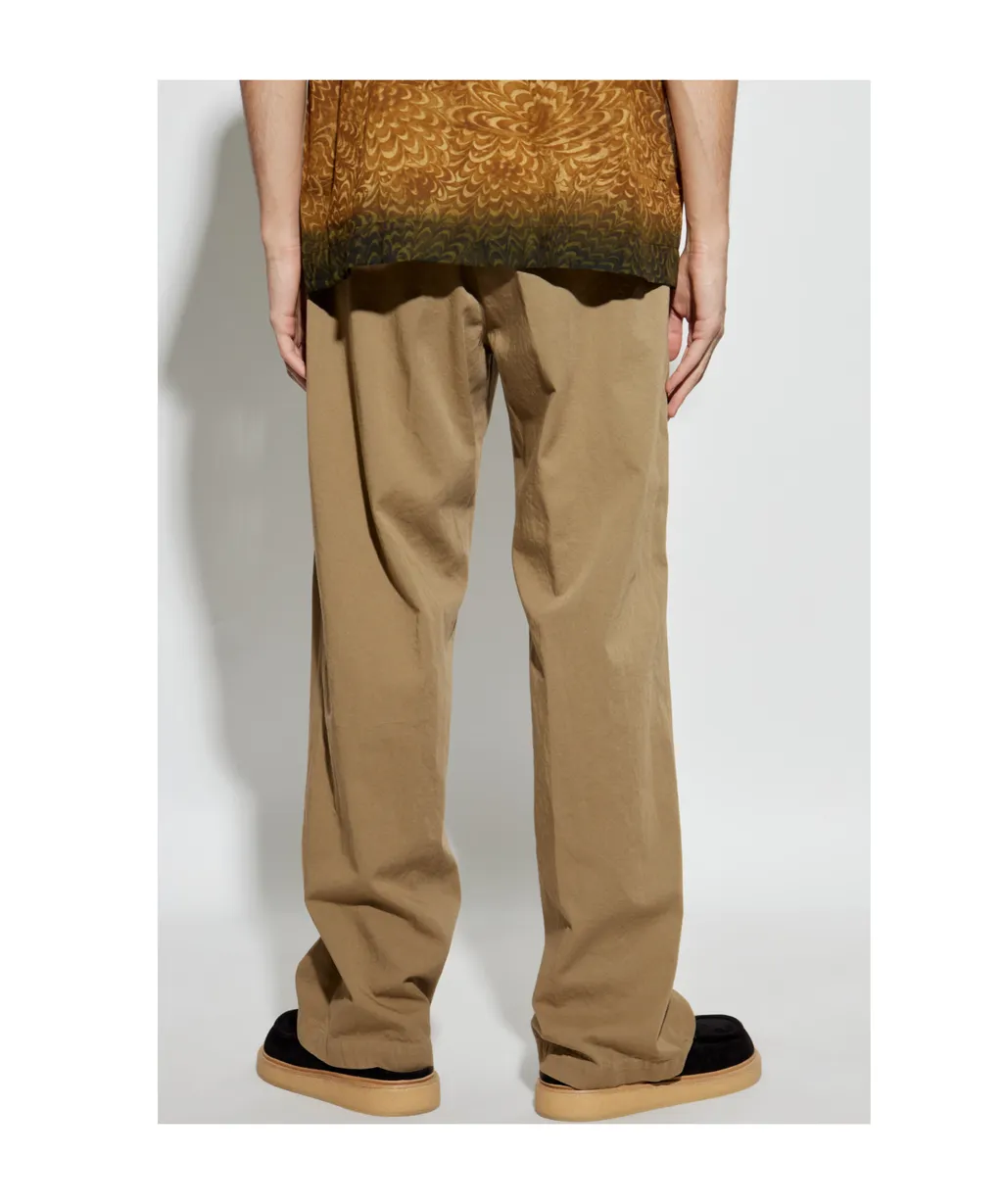Belt-Loop Casual Pants