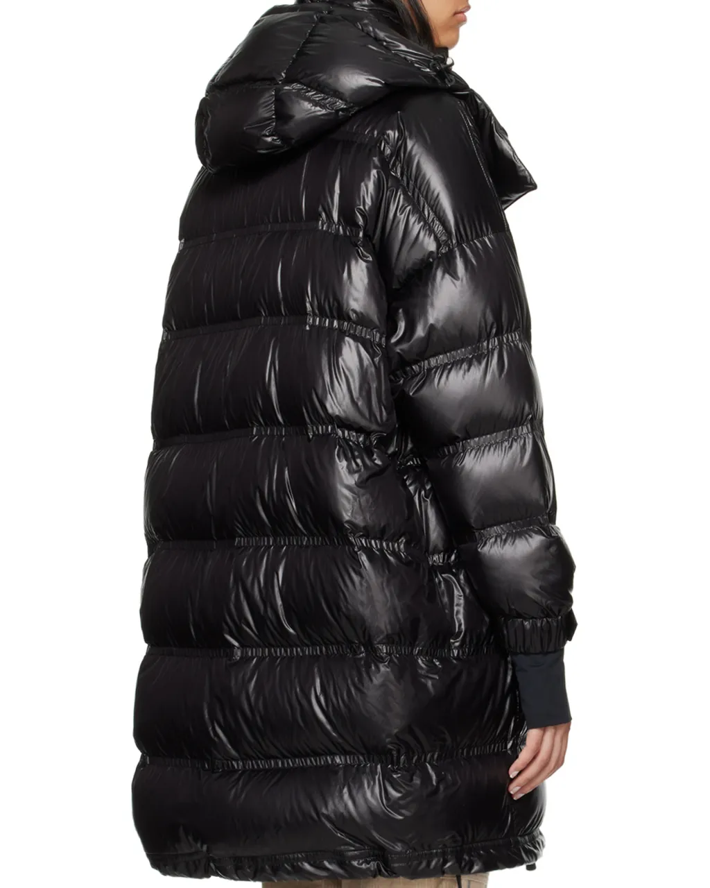Rochelairs Hooded Long Down Jacket