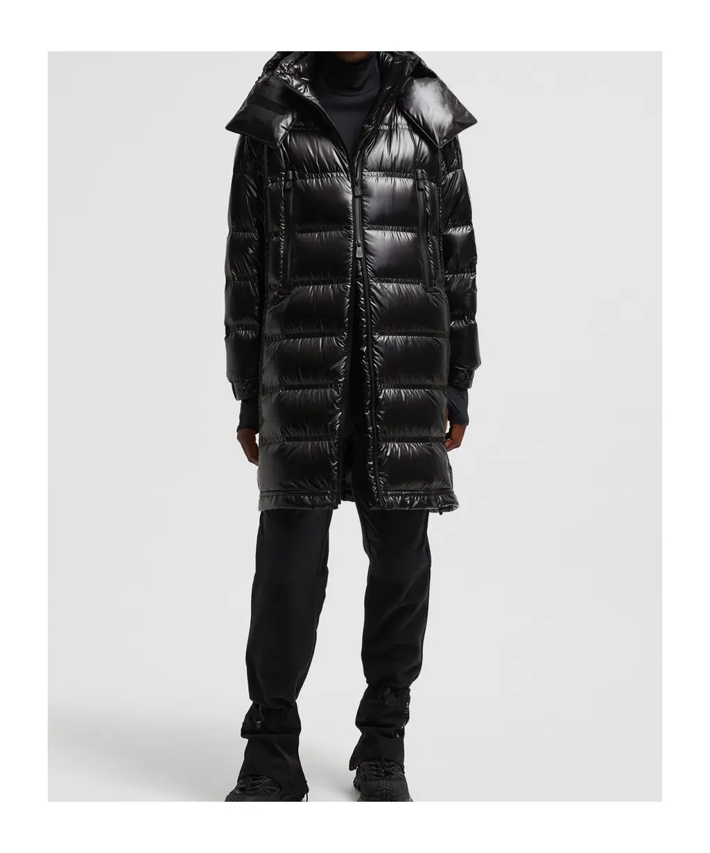Rochelairs Hooded Long Down Jacket