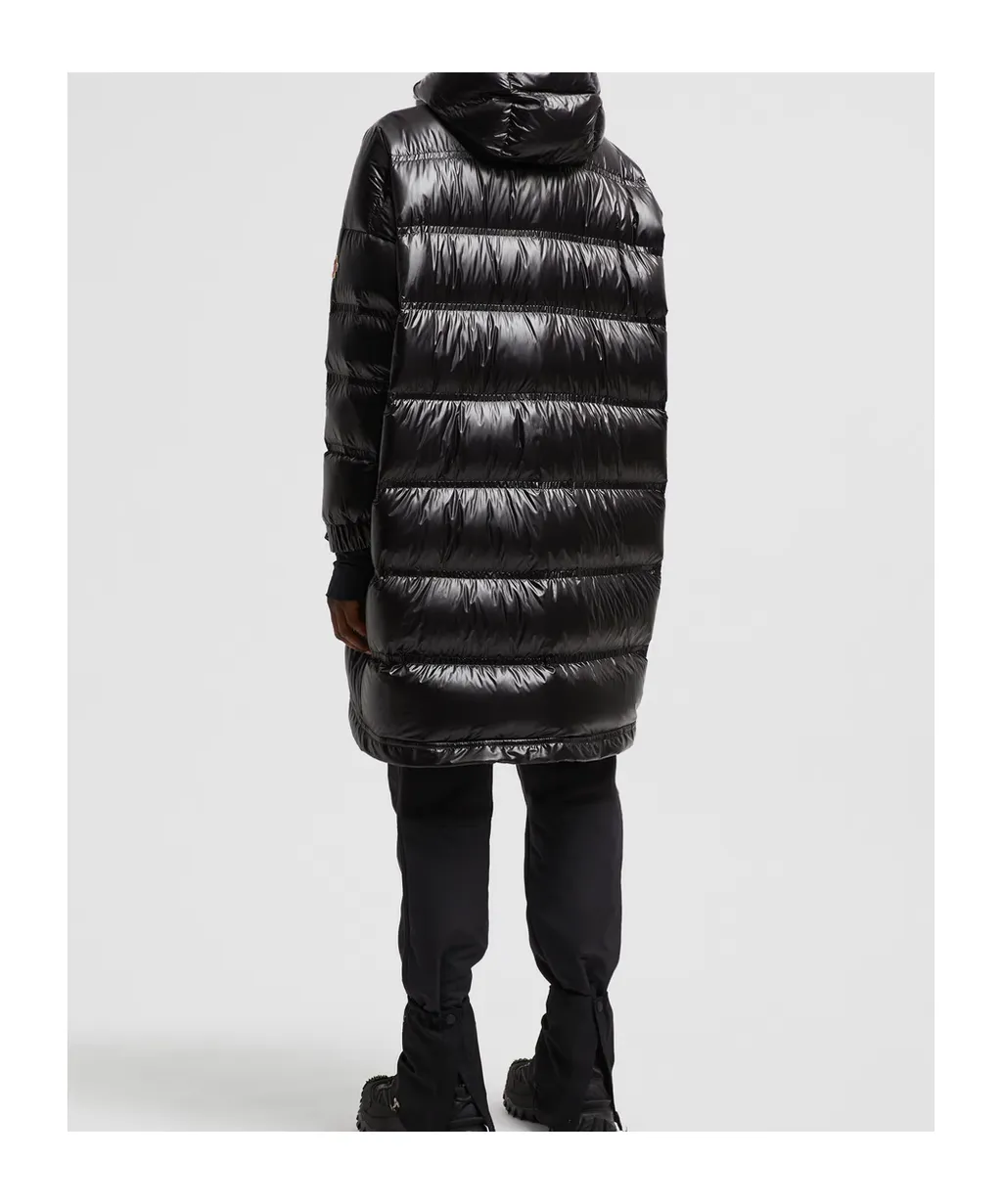 Rochelairs Hooded Long Down Jacket