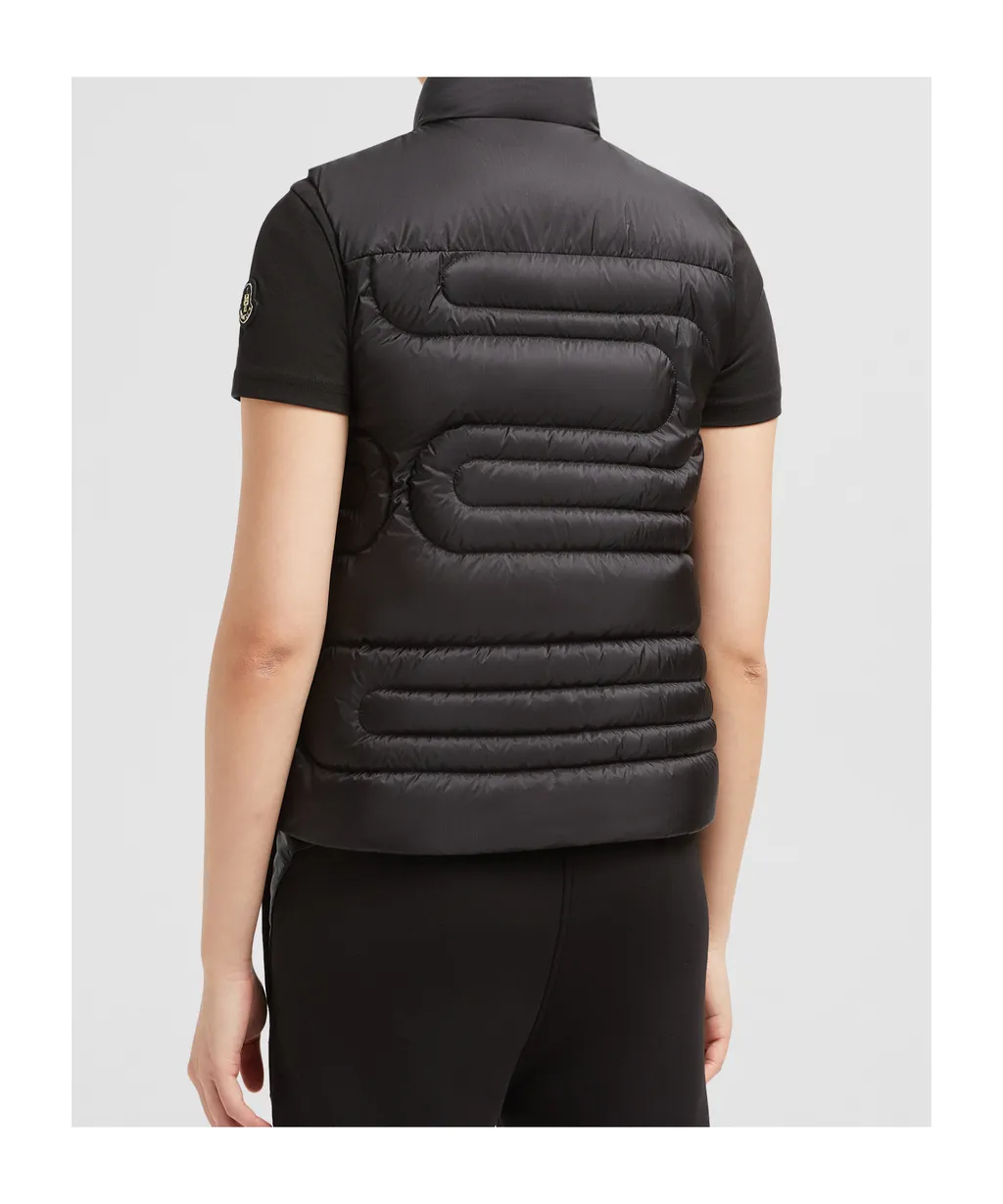 Moncler Xihu Logo Patch Down Vest