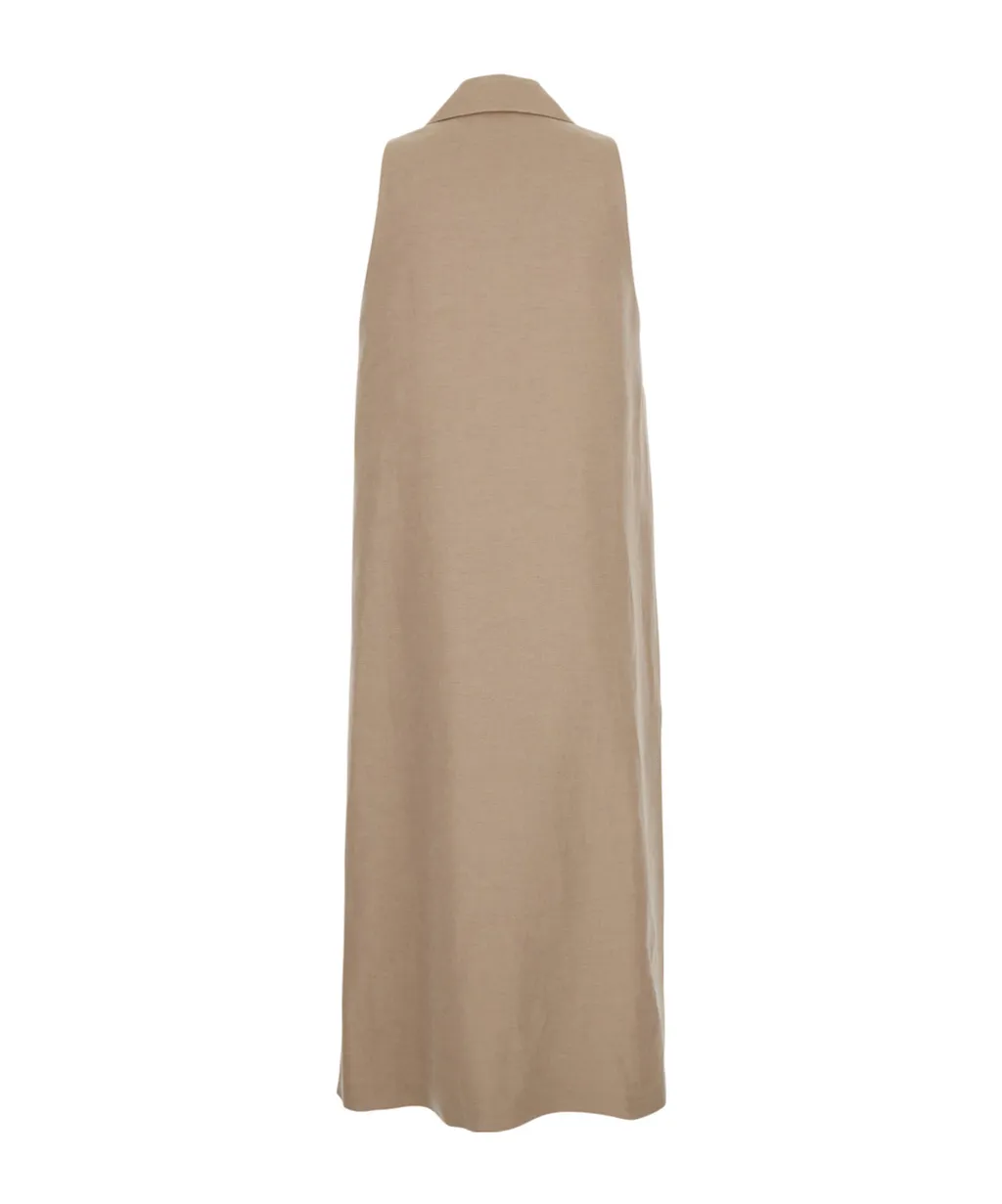 Eleventy Double Breasted Sleeveless Coat
