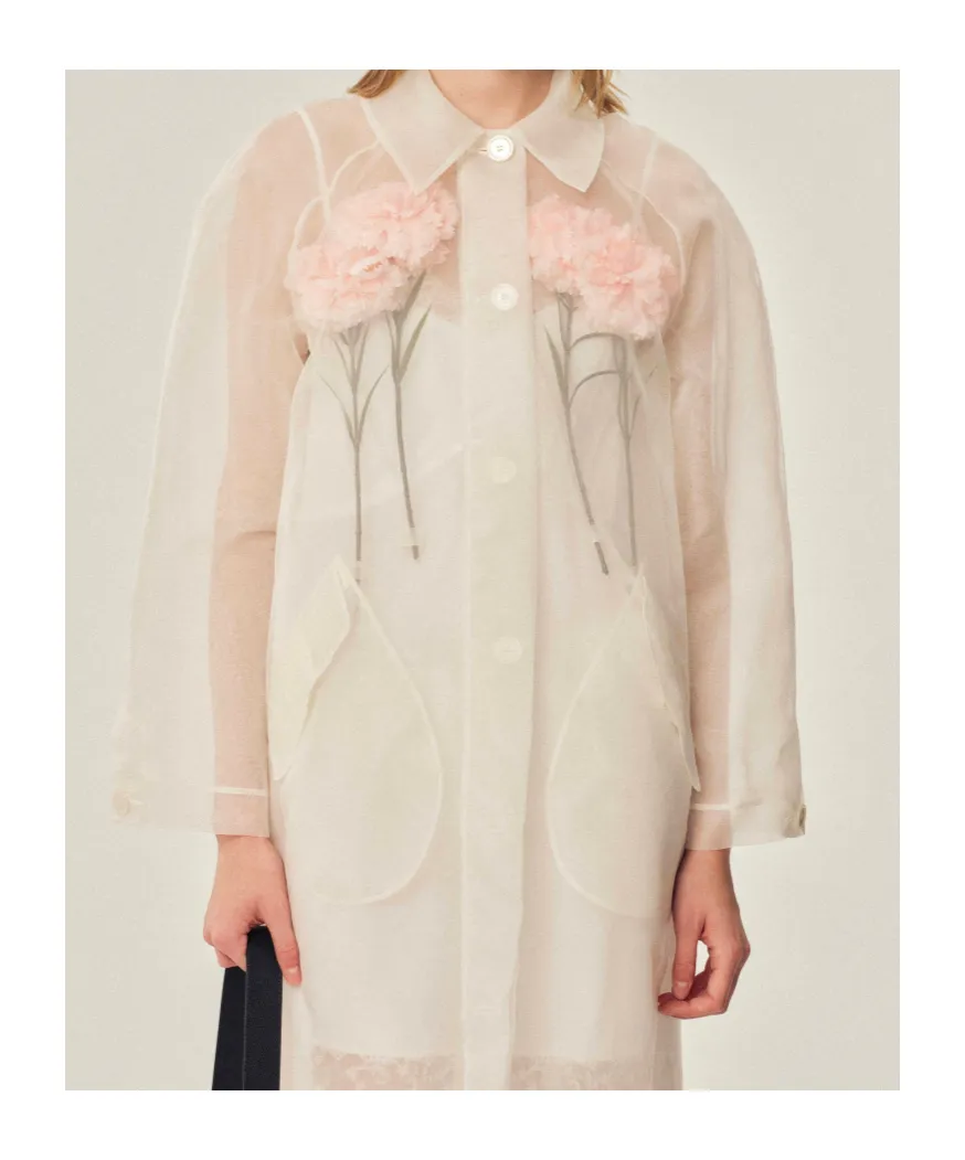 Stuffed Carnation Coat