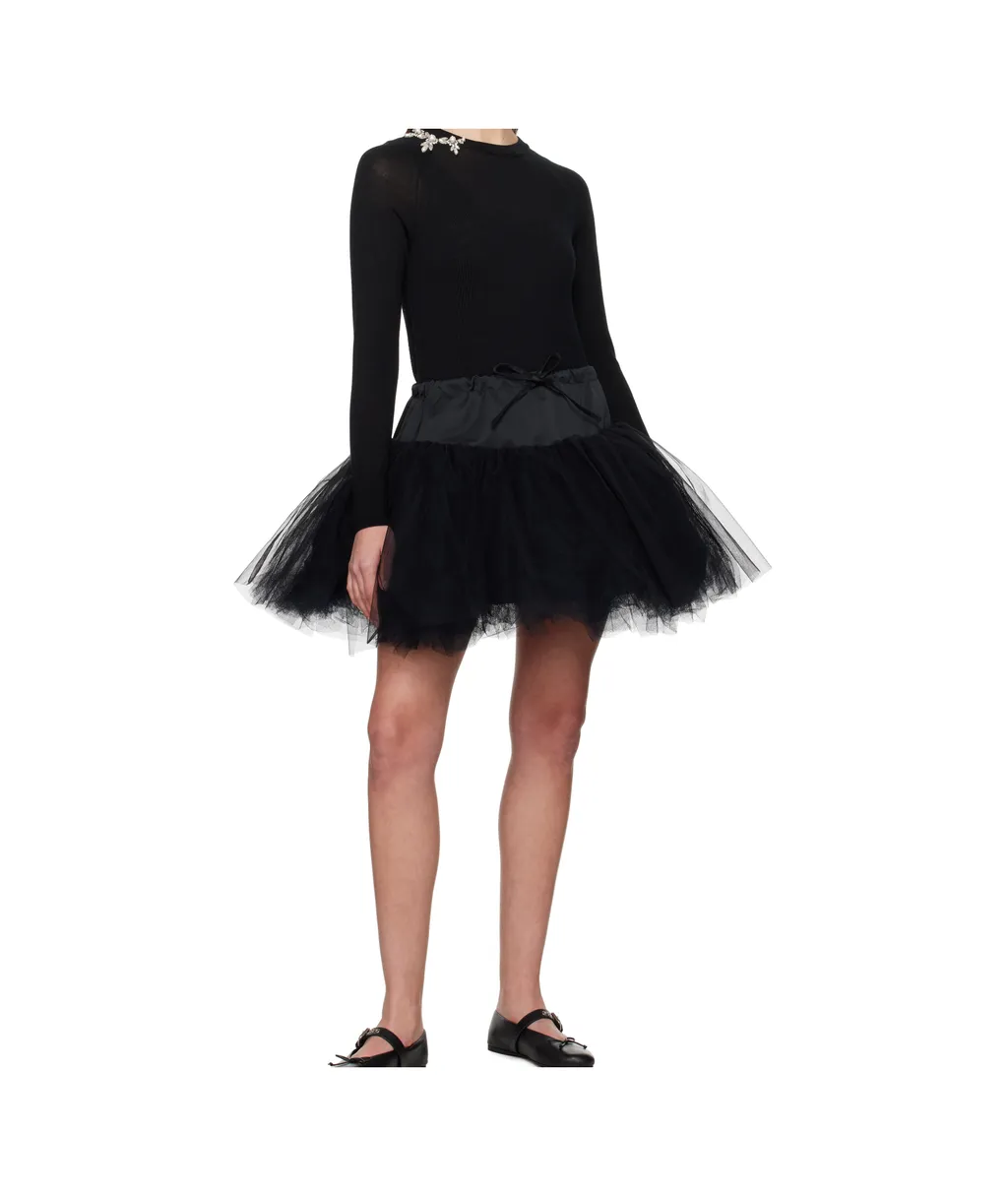 Tulle Mini Skirt