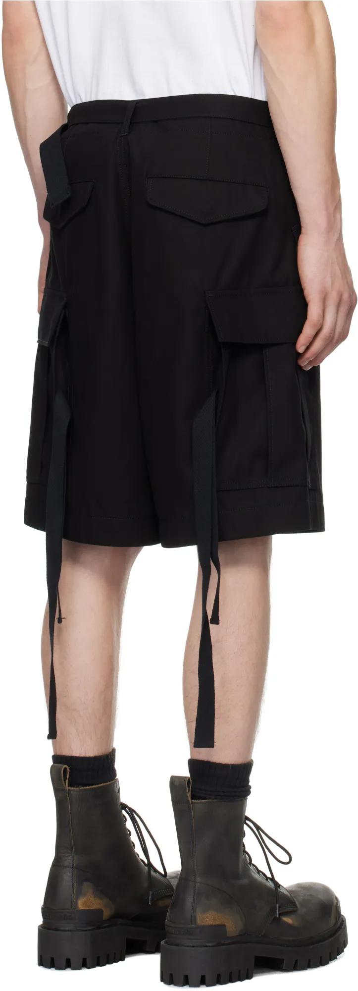 Sacai Belted Cargo Shorts