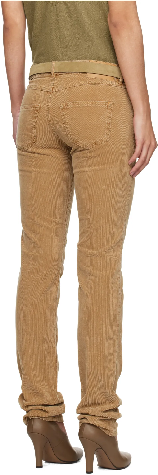 Straight-Leg Casual Pants